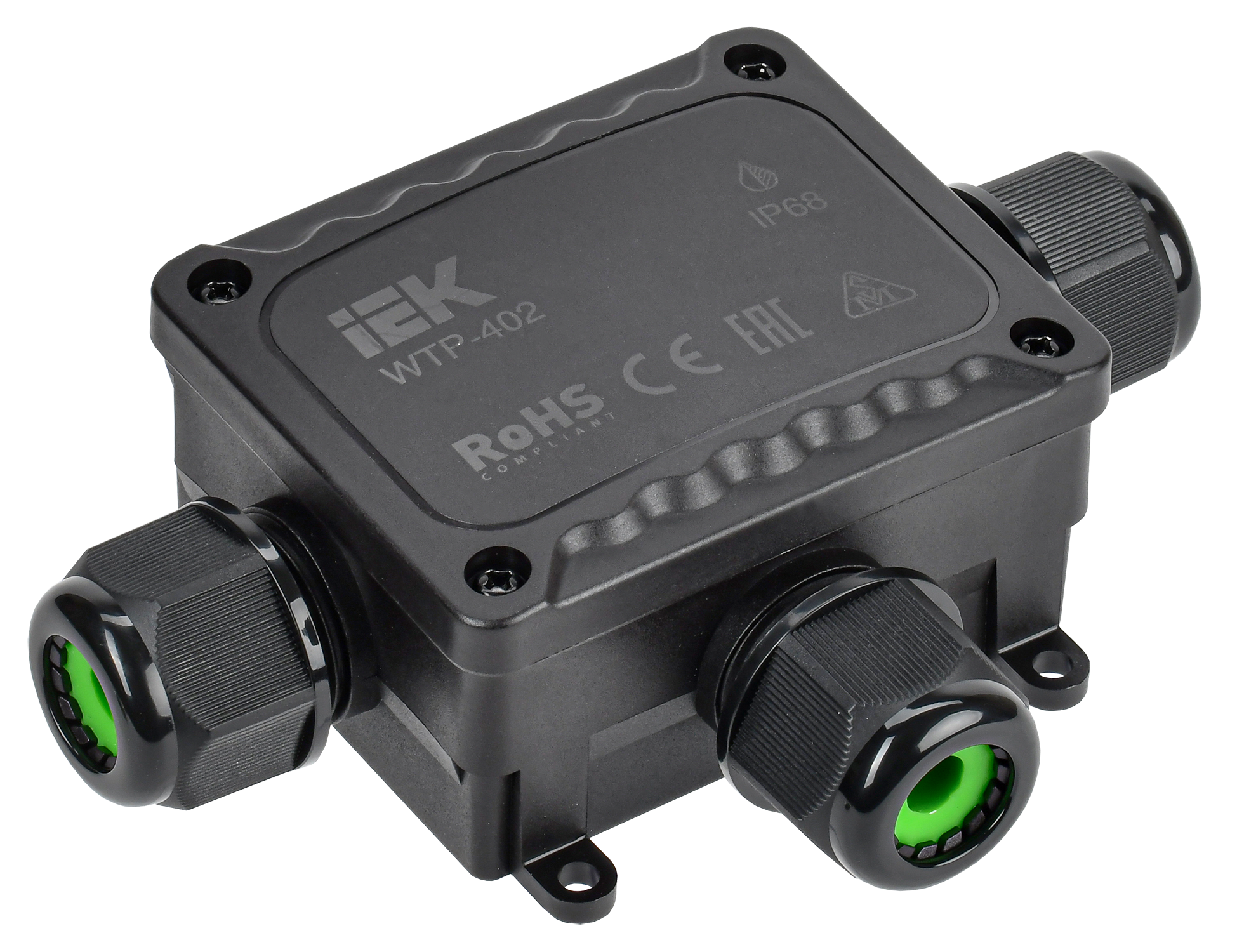 Коробка распределительная герметичная WTP-402 3 ввода IP68 IEK