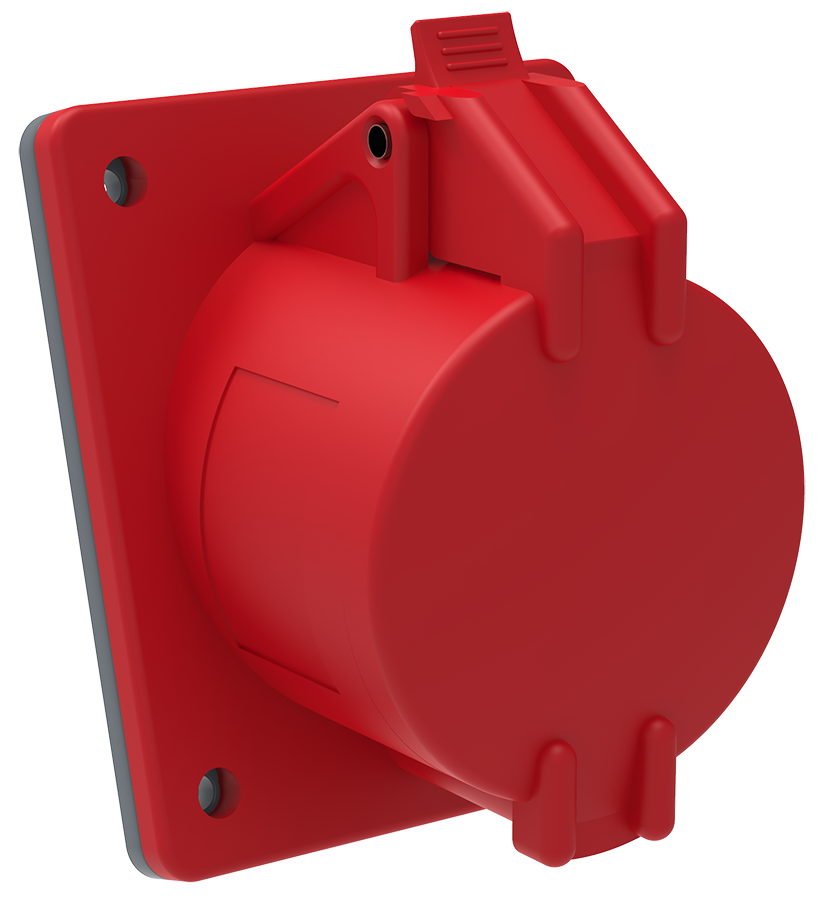 MAGNUM Розетка встраиваемая ССИ-414 16А-6ч/380-415В 3P+PE IP44 IEK