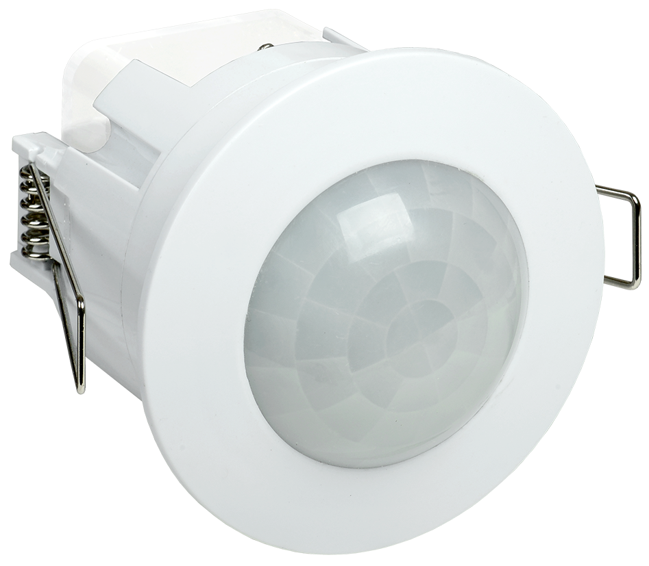 Датчик движения ДД-201 1200Вт 360град 6м IP20 белый IEK