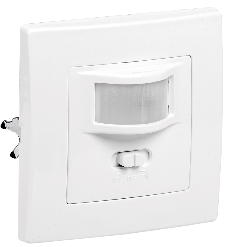 Датчик движения ДД-030 500Вт 160град 9м IP20 белый IEK