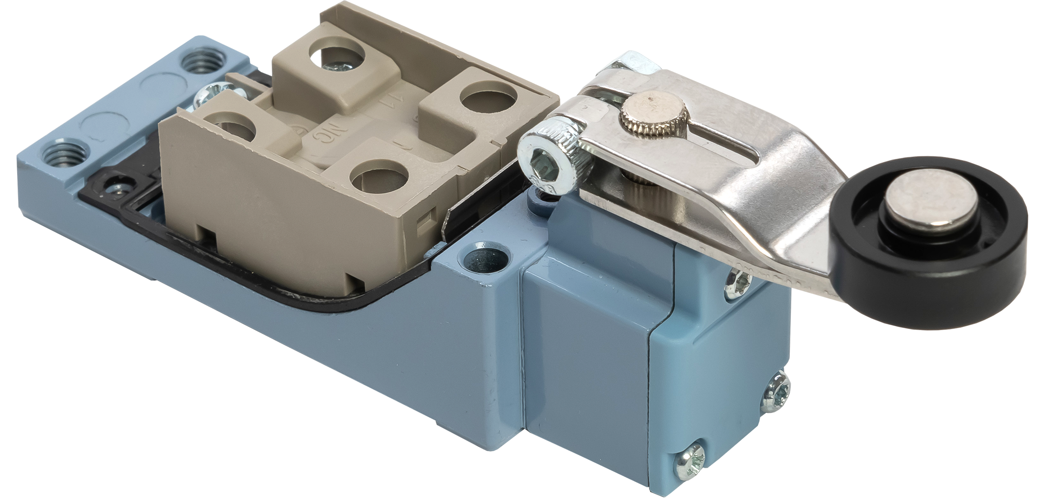 Сальник с гибким отводом защищает контактную группу от пыли и грязи.