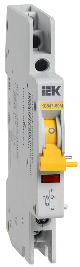 Контакт состояния КСВ47-60М на DIN-рейку для ВА47-60M IEK