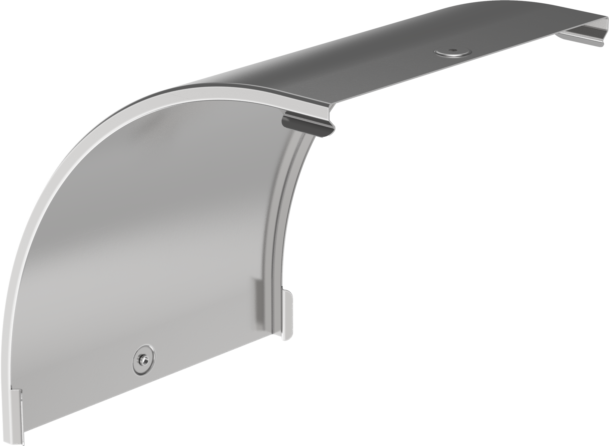 Крышка поворота плавного 90град вертикального внешнего (тип В20) ESCA 200мм IEK