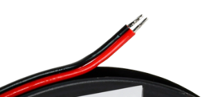 Провода имеют увеличенную длину и толстое сечение