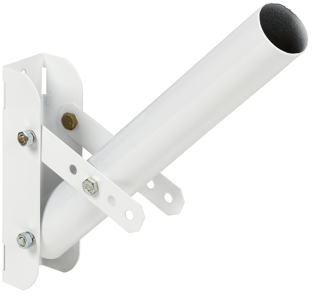 Кронштейн КР-2М D=48мм L=350мм под монтажную ленту регулируемый угол белый IEK