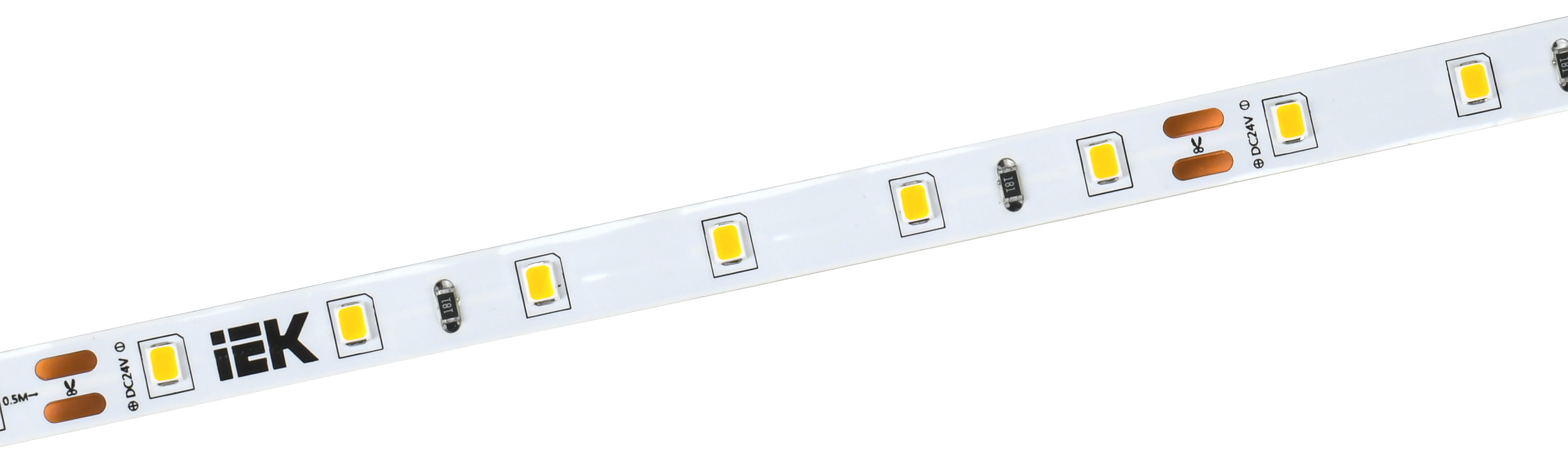 Лента светодиодная 5м LSR-2835NW60-6-IP20-24В IEK