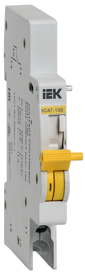 Контакт состояния КС47-150 на DIN-рейку для ВА47-150 IEK