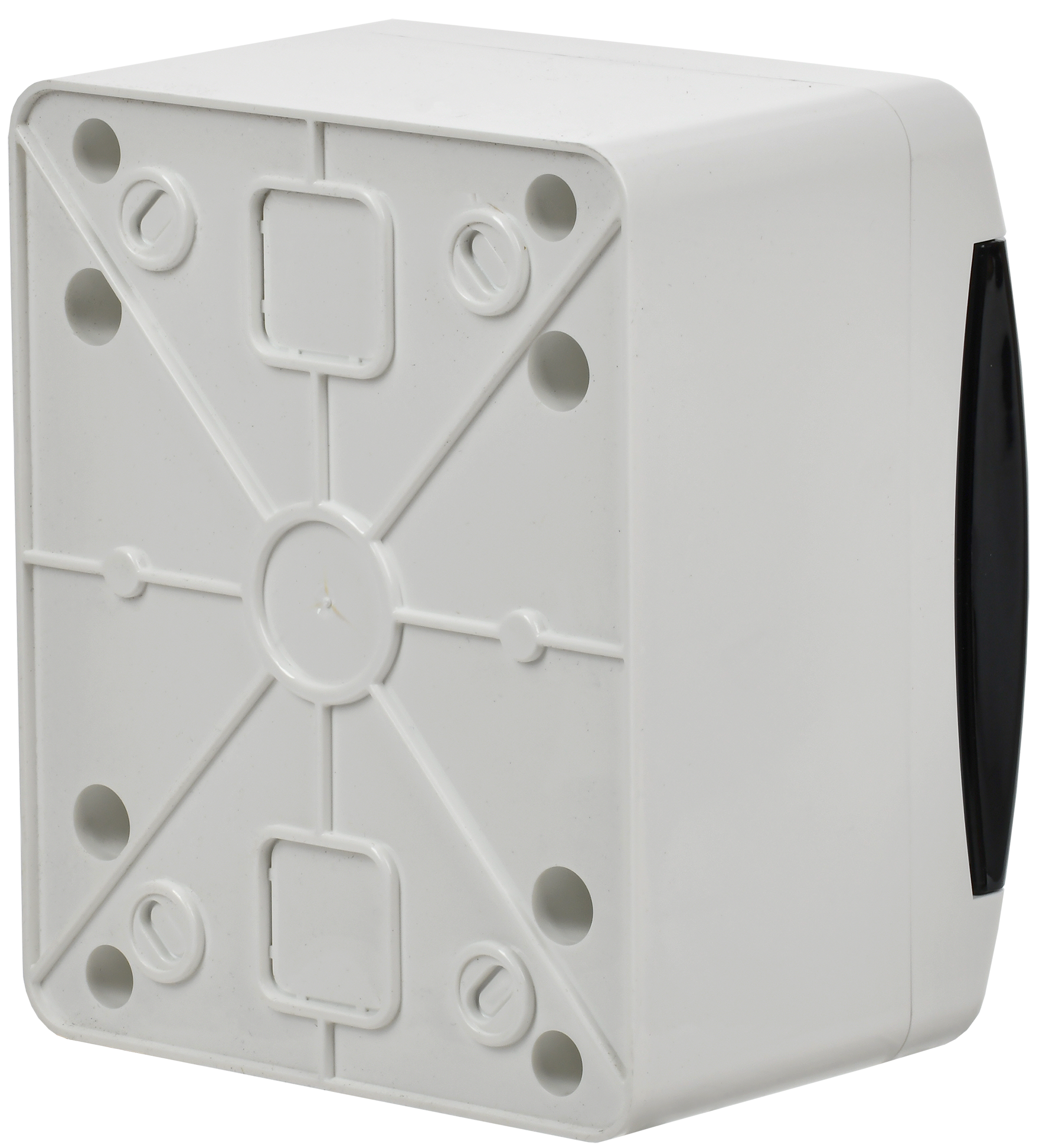 UNION Compact Корпус пластиковый ЩРН-П-4 IP41 черная прозрачная дверь IEK