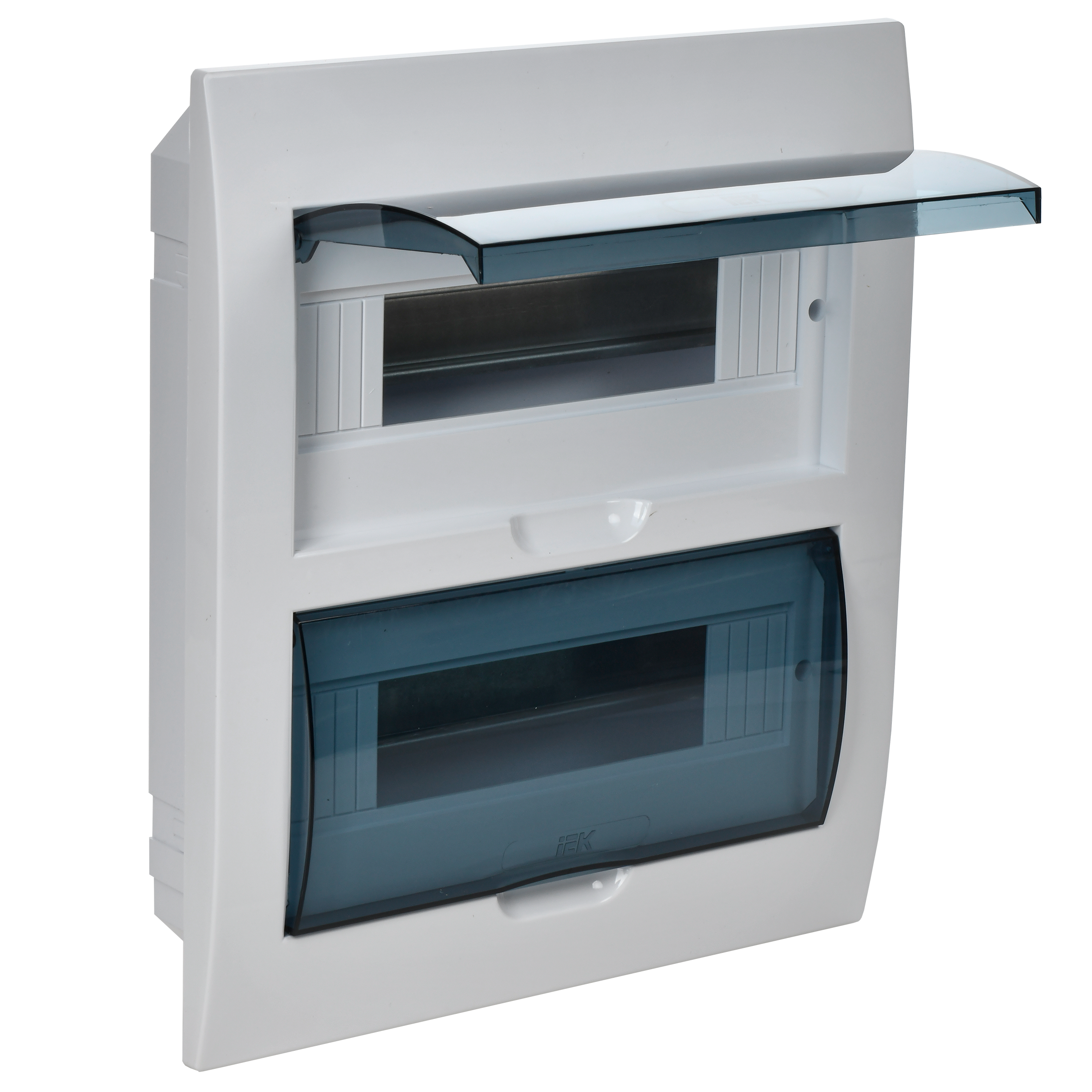 Дверь открывается вертикально.