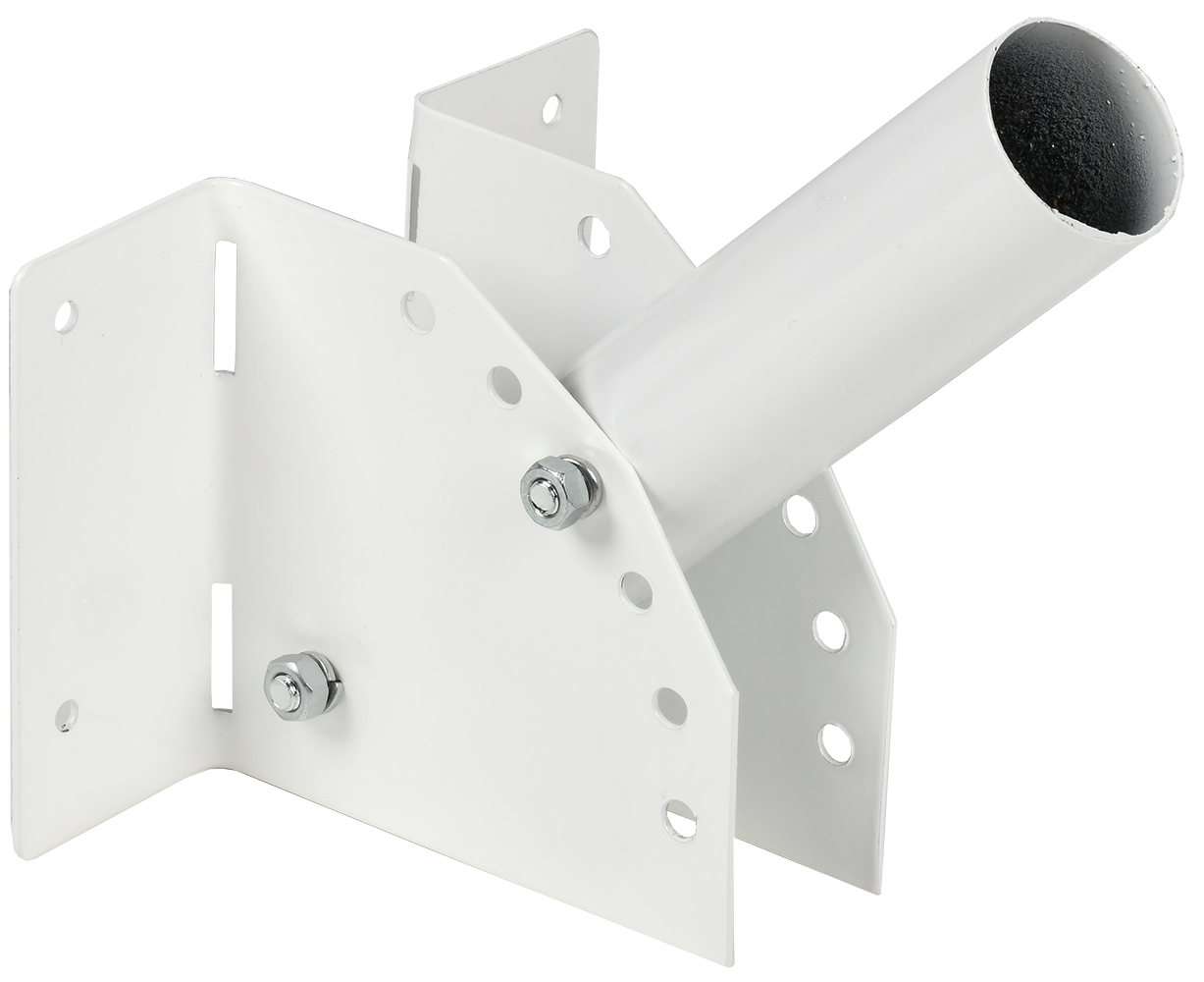 Кронштейн КР-3М D=48мм L=250мм под монтажную ленту регулируемый угол белый IEK