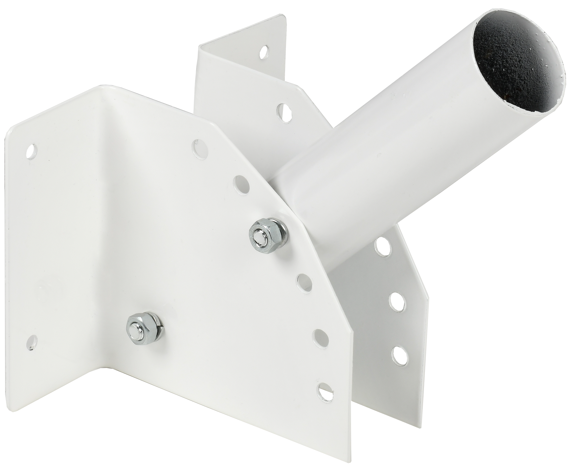 Кронштейн КР-3 D=48мм L=250мм настенный регулируемый угол белый IEK