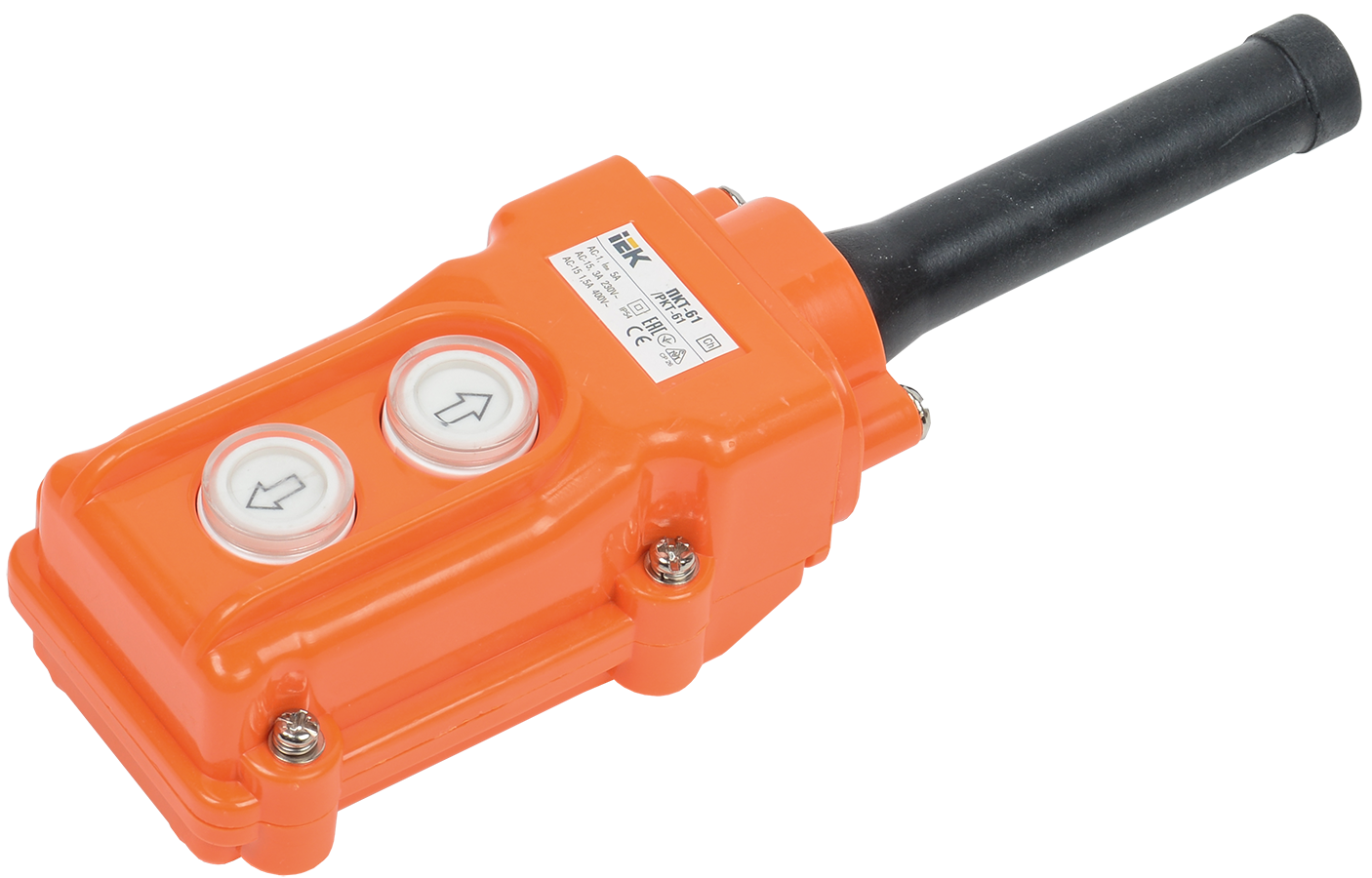 Пульт управления ПКТ-61 на 2 кнопки IP54 IEK