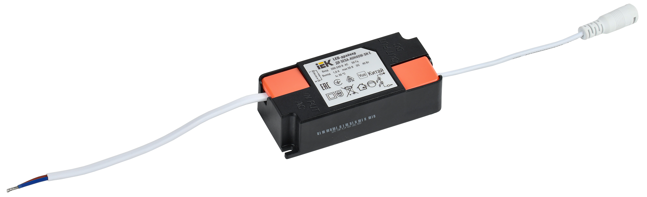 LED-драйвер тип ДВ SESA-ADH40W-SN Е для LED светильников 40Вт IEK