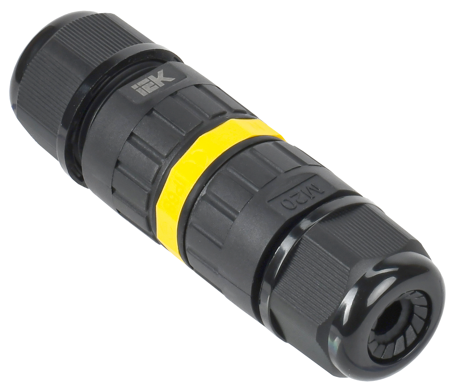 Коннектор кабельный герметичный WTP-102 3 PIN IP68 IEK