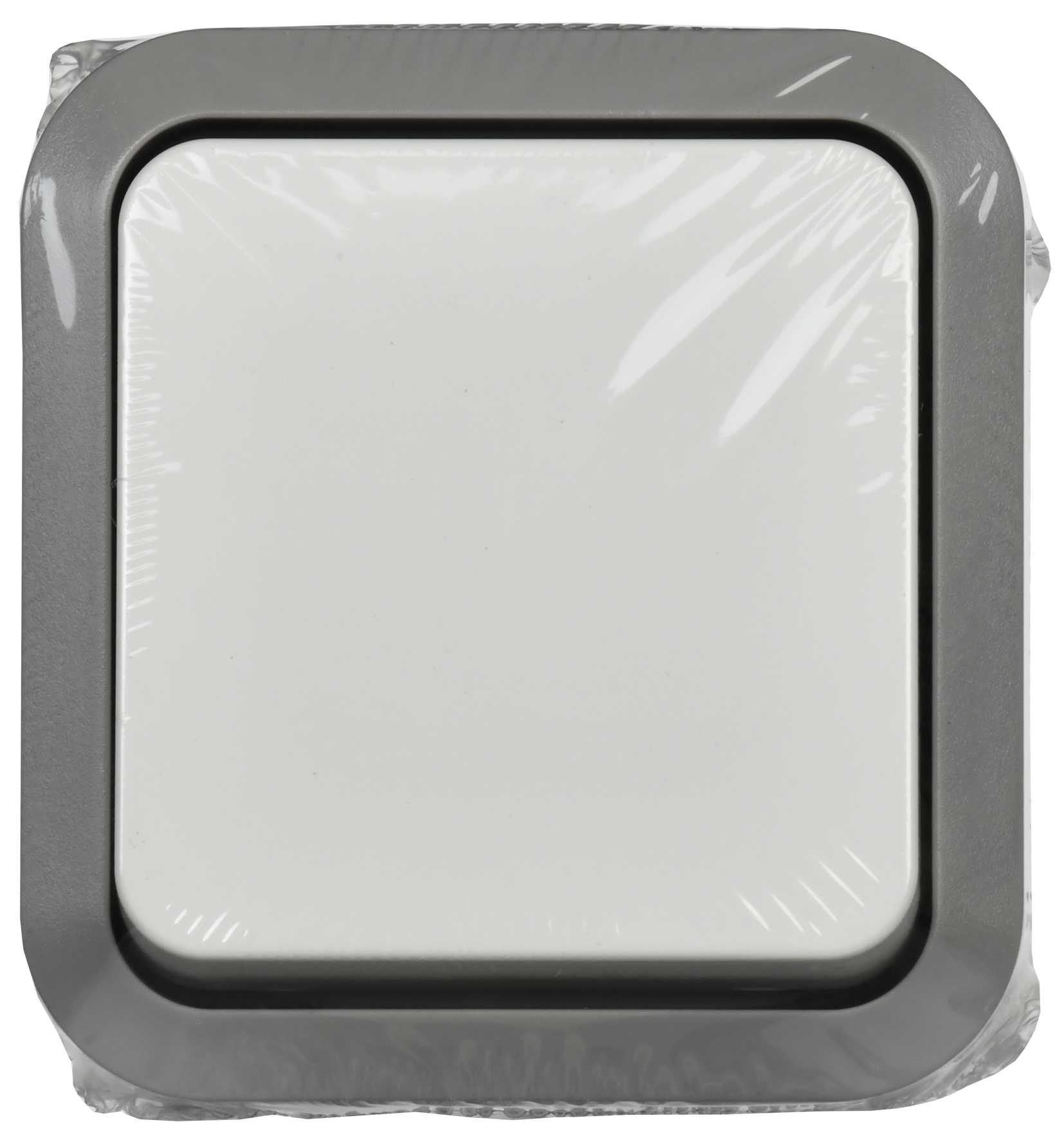 TORS Выключатель кнопочный 10А IP55 TS210 серо-белый IEK