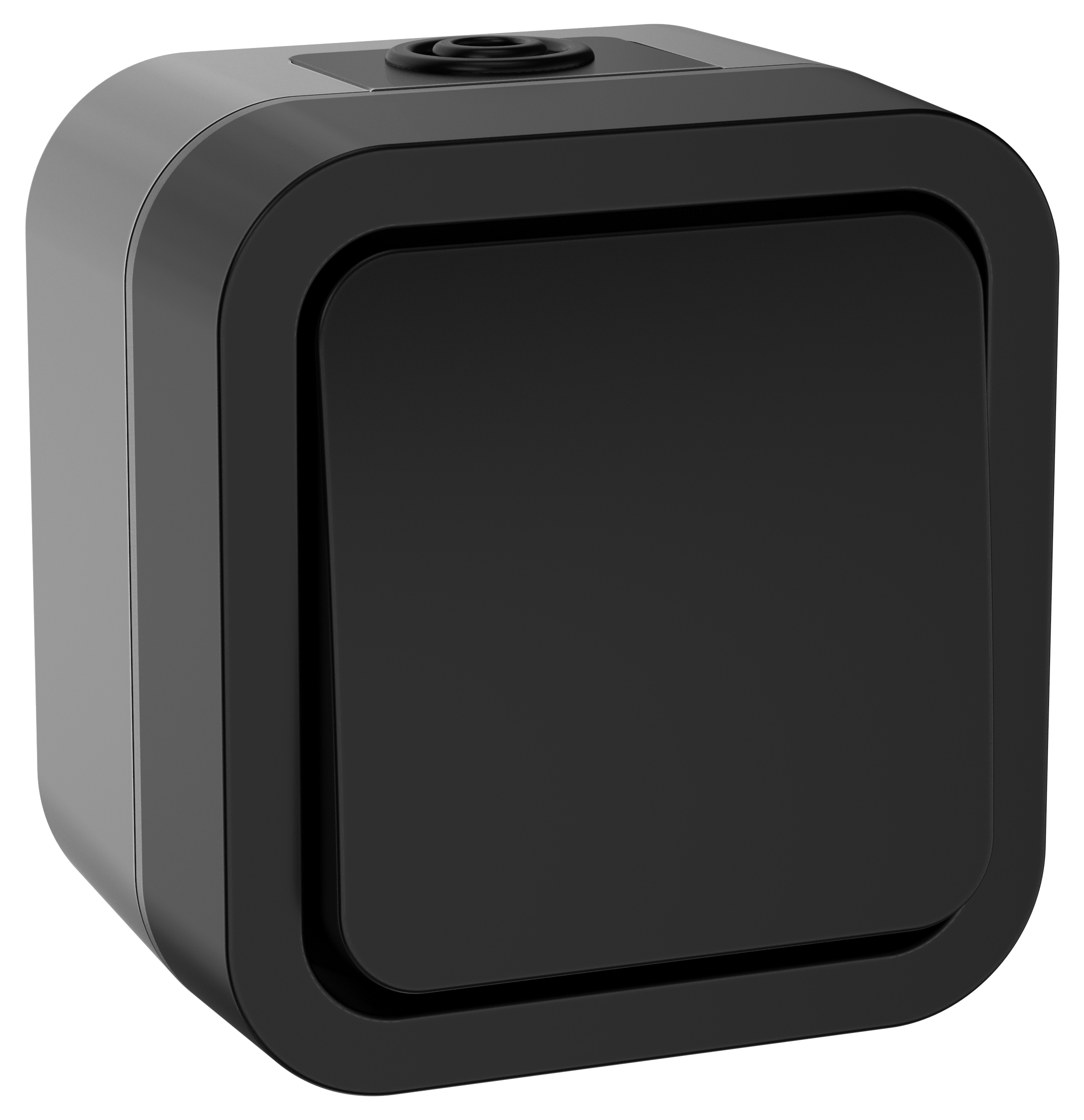 TORS Выключатель кнопочный 10А IP55 TS110 графит IEK