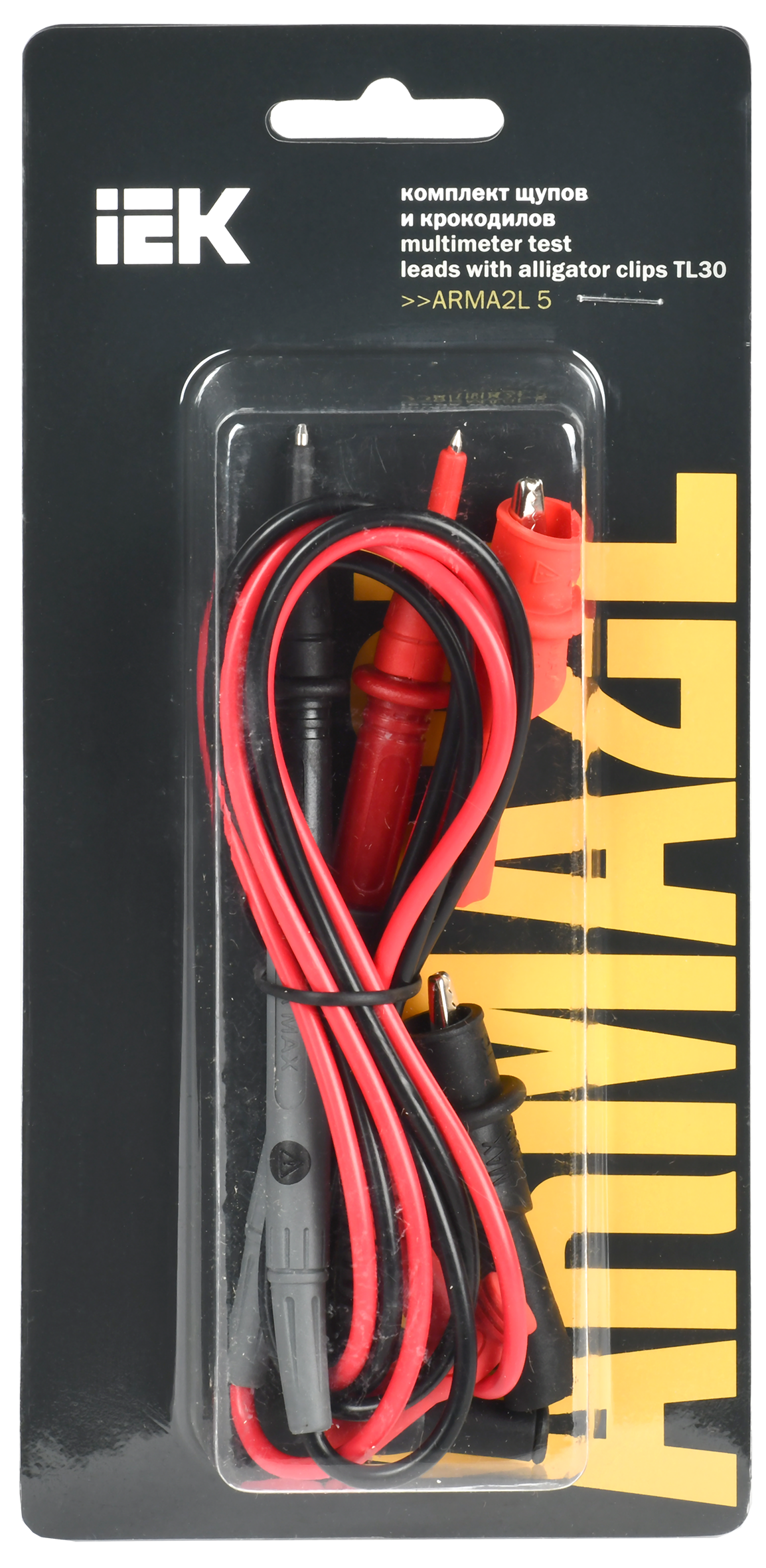 ARMA2L 5 Комплект щупов и крокодилов TL30 IEK