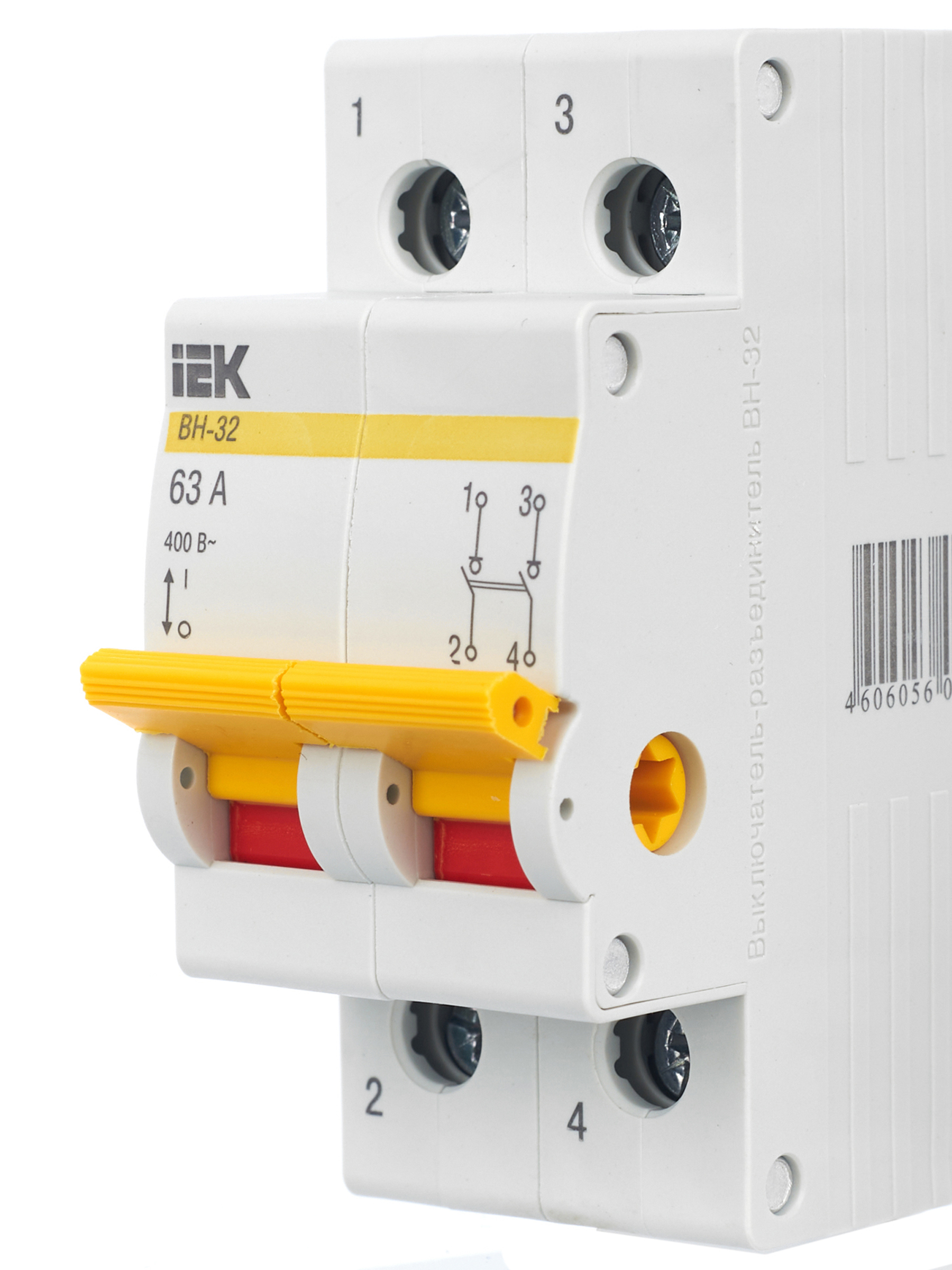 KARAT Выключатель нагрузки (мини-рубильник) ВН-32 2P 63А IEK