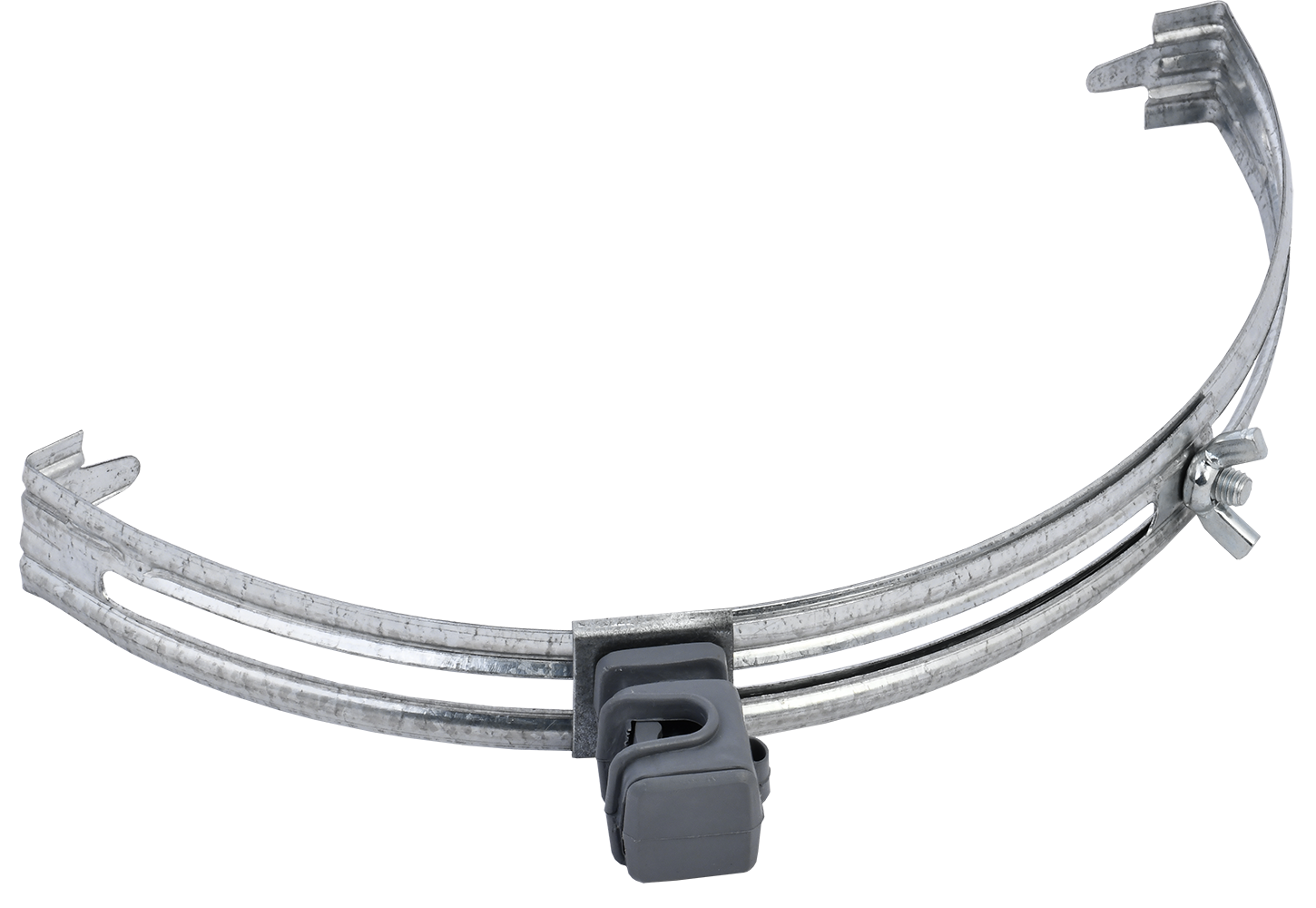 Держатель проводника круглого 6-8мм для конька оцинкованная сталь IEK