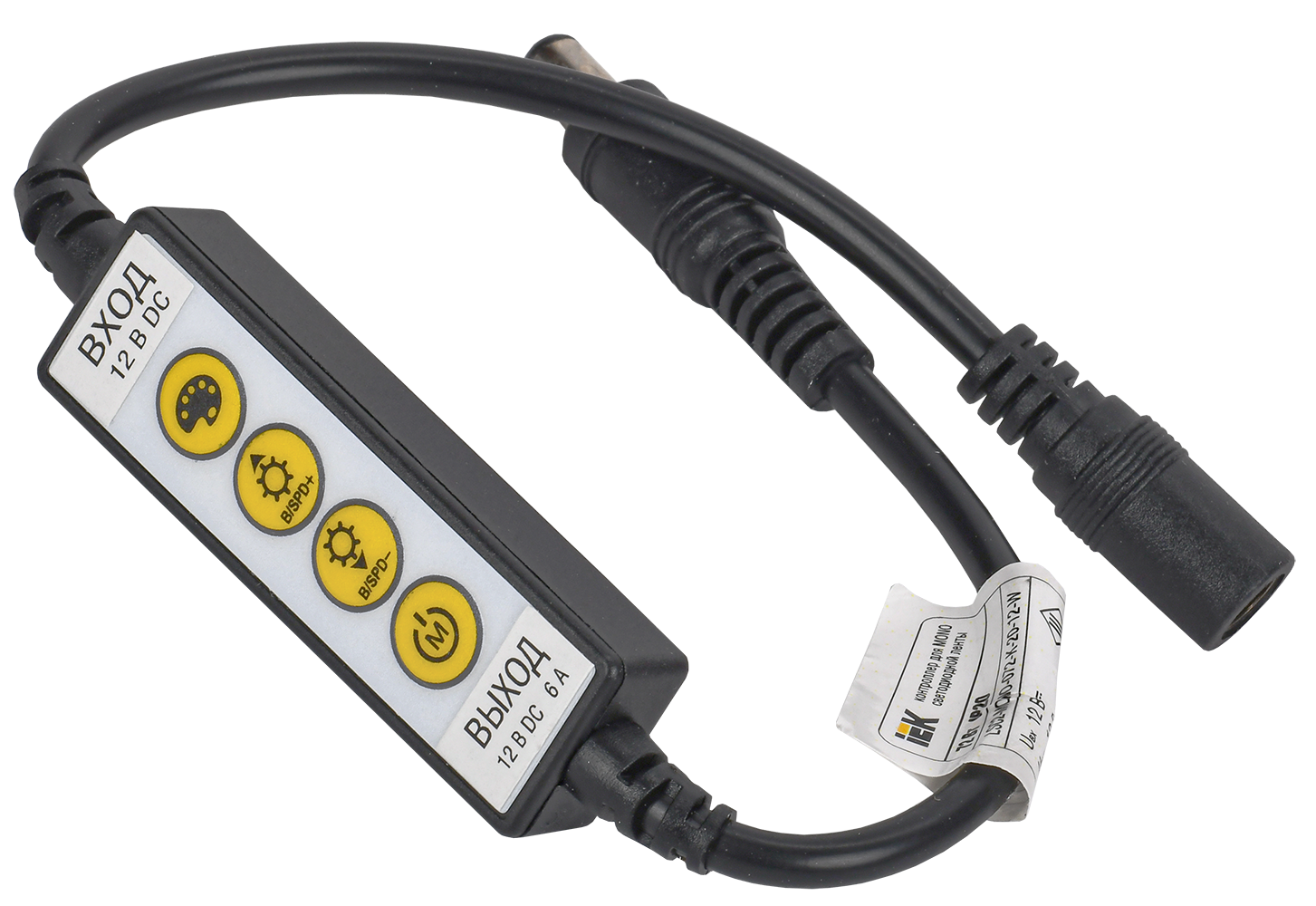 Контроллер без ПДУ К MONO 1 канал 12В 6А 72Вт IEK