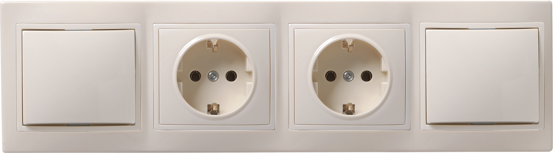 Модульный принцип инсталляции позволяет монтировать изделия шлейфом в один блок по горизонтали или в