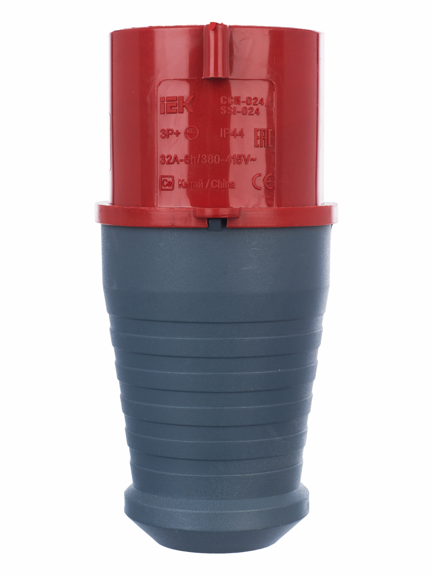 Вилка переносная ССИ-024 3Р+РЕ 32А 380-415В IP44 IEK