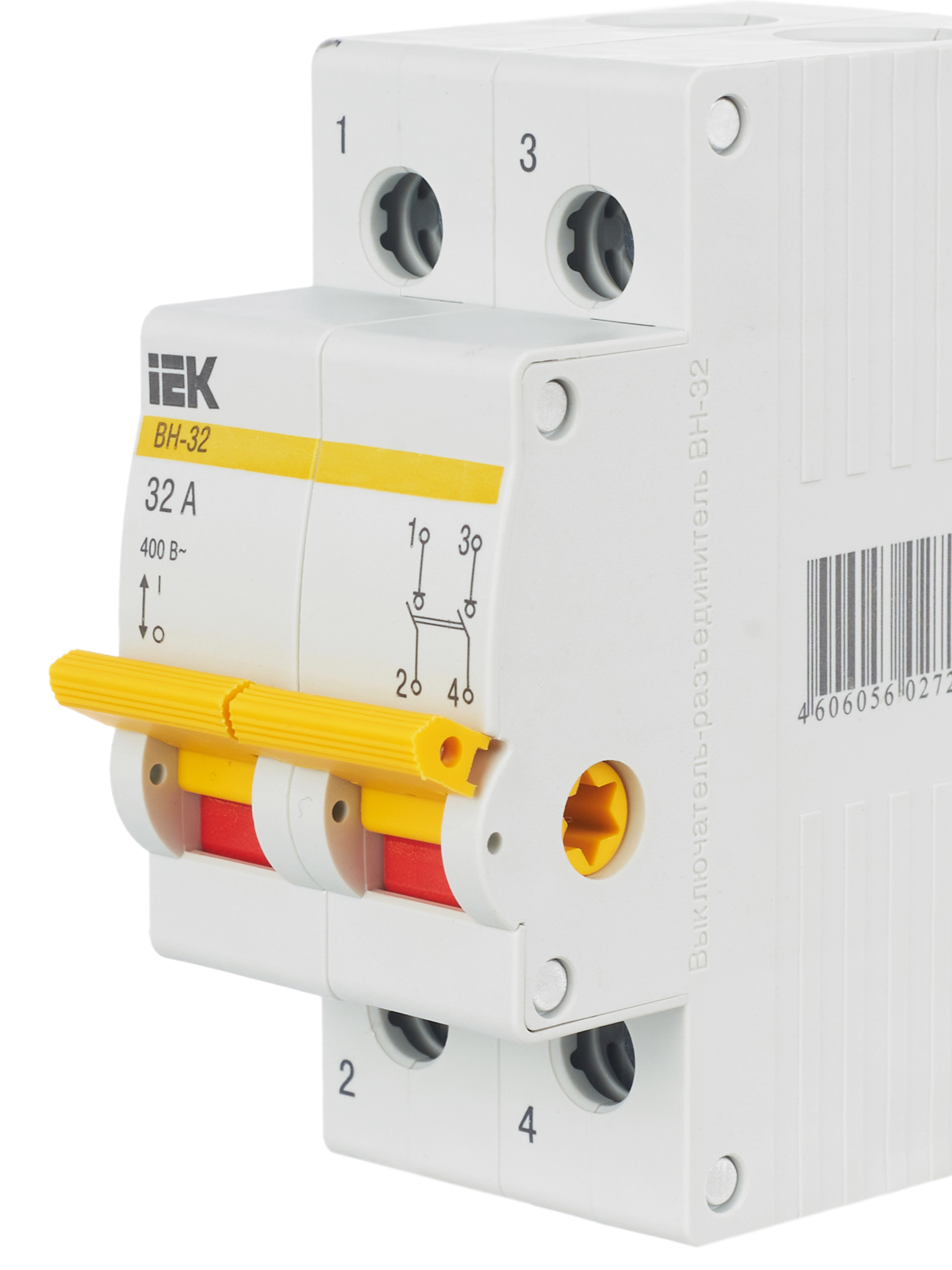 KARAT Выключатель нагрузки (мини-рубильник) ВН-32 2P 32А IEK