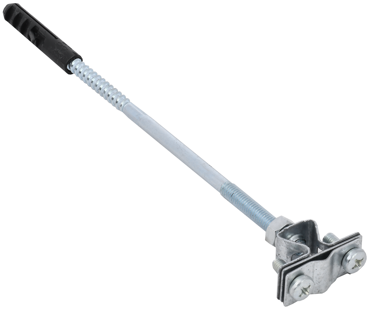 Держатель проводника круглого 8-10мм для бетонного фасада оцинкованная сталь IEK