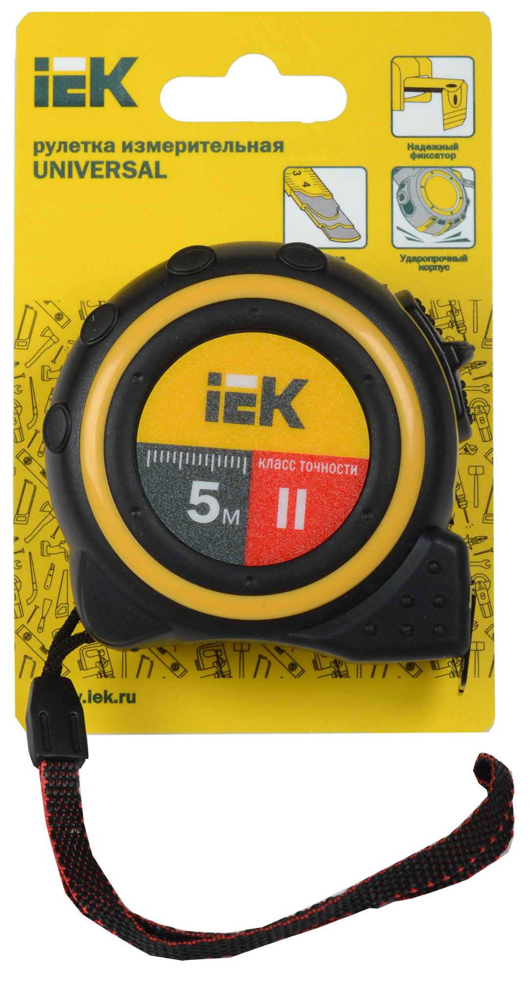 Рулетка измерительная UNIVERSAL 5м IEK