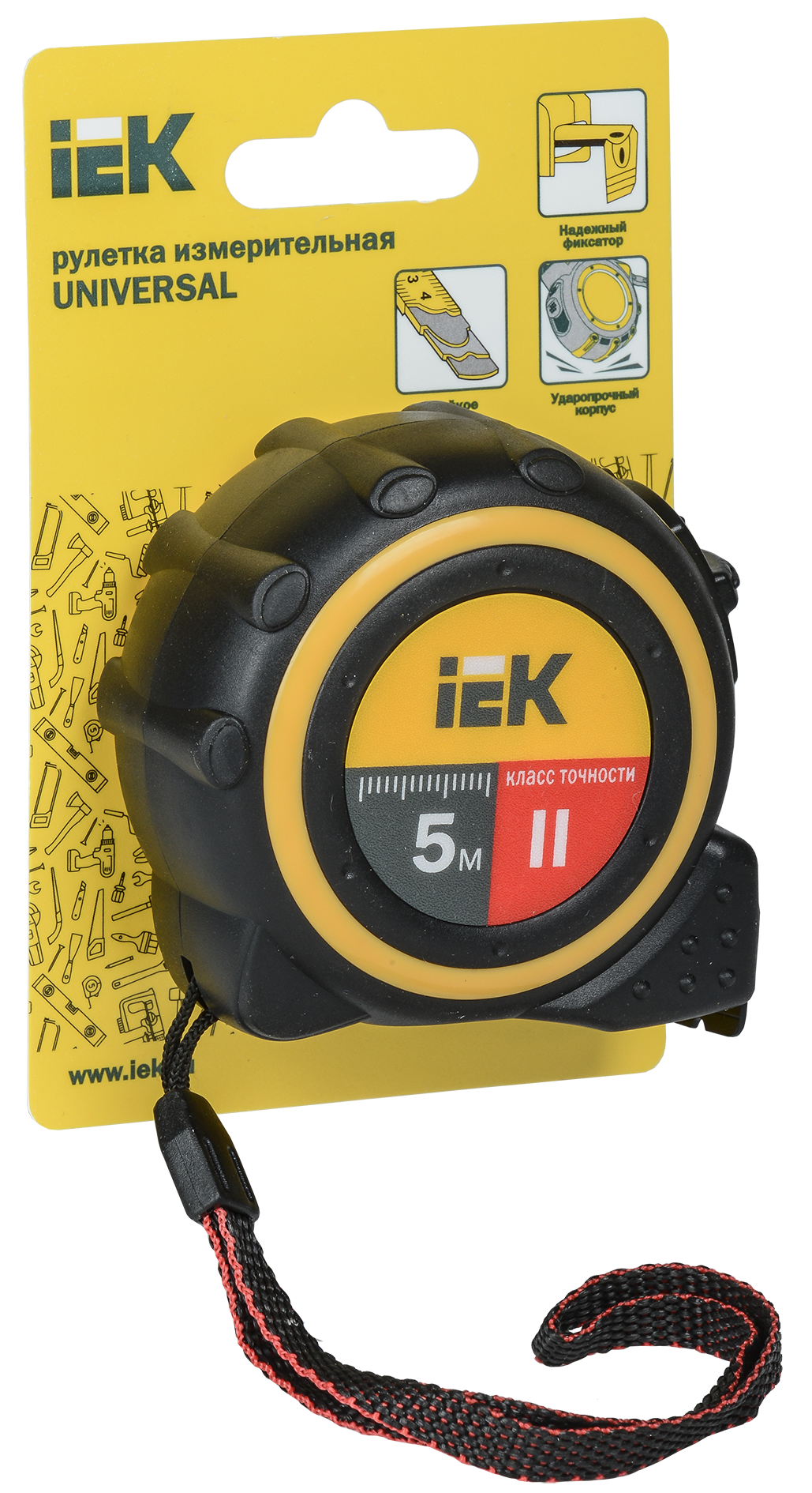 Рулетка измерительная UNIVERSAL 5м IEK