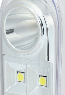 6+1 сверхъярких SMD светодиодов.