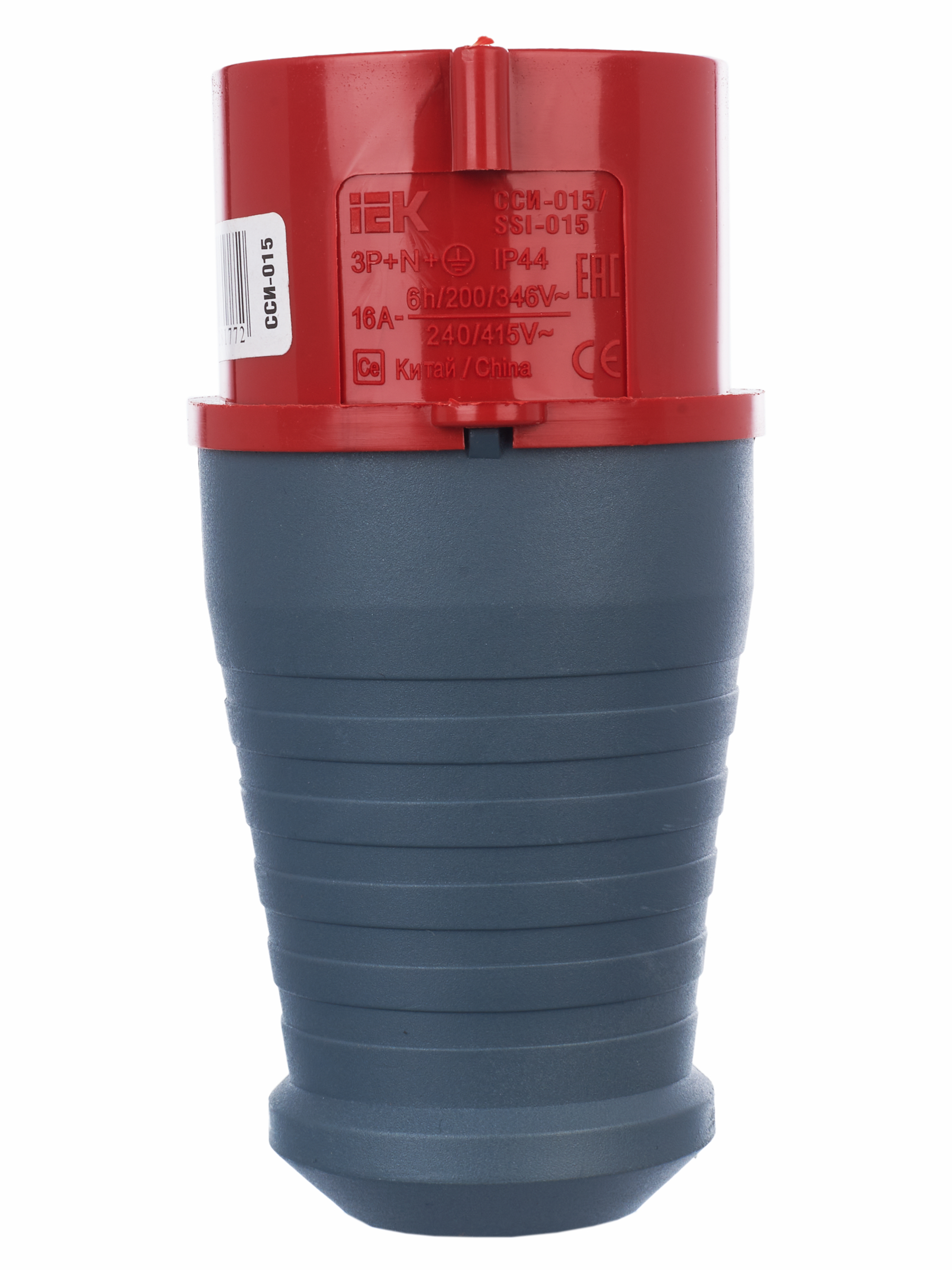 Вилка переносная ССИ-015 3Р+РЕ+N 16А 380-415В IP44 IEK
