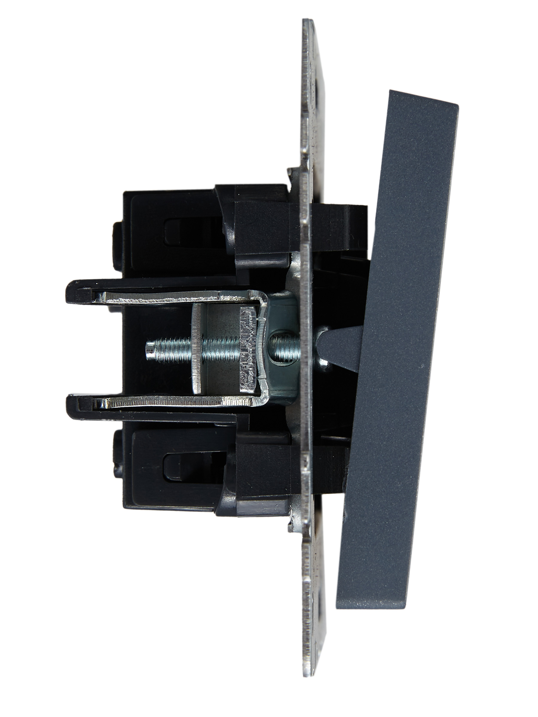 BRITE Выключатель жалюзи 10А ВС10-1-5-БрМ маренго IEK