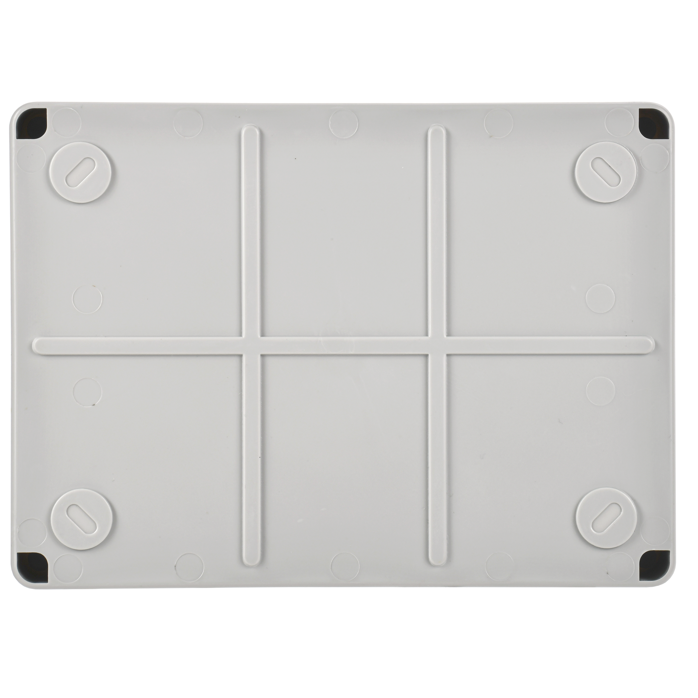 Коробка распаячная КМ41244 для открытой проводки безгалогенная (HF) 190х140х70мм IP55 10 гермовводов серая IEK