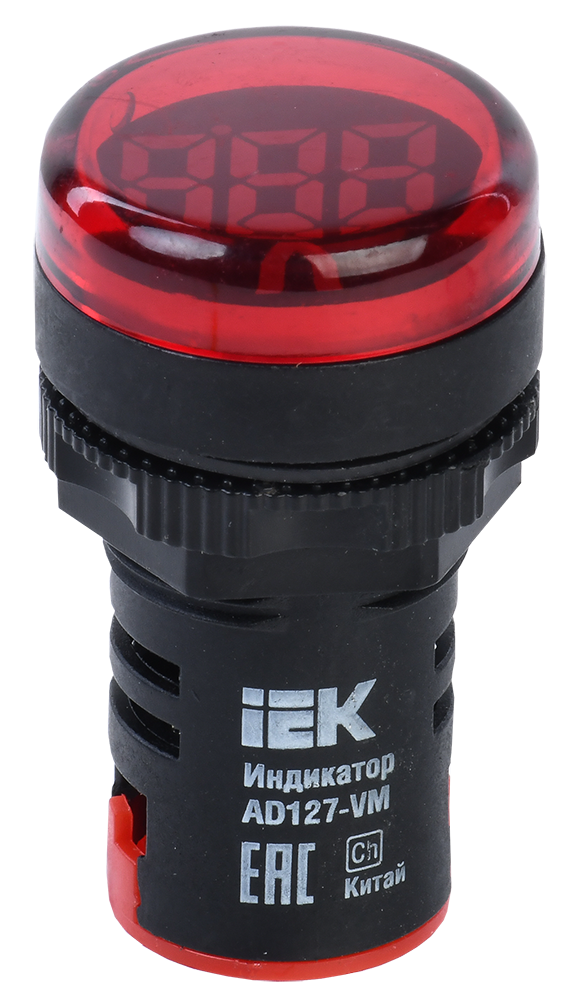 Индикатор значения напряжения AD127-VM IEK