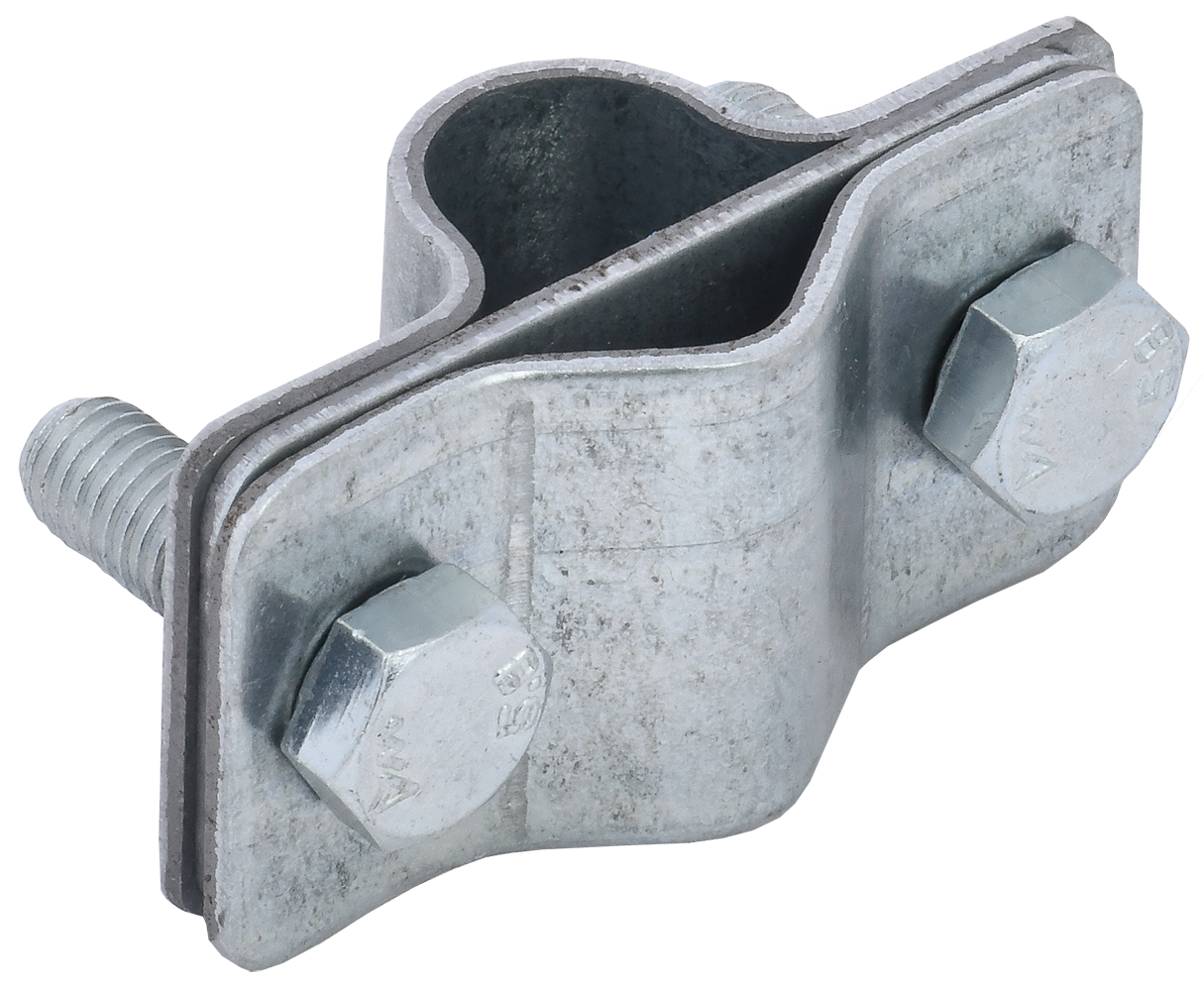 Зажим соединительный параллельный пруток-стержень оцинкованная сталь IEK