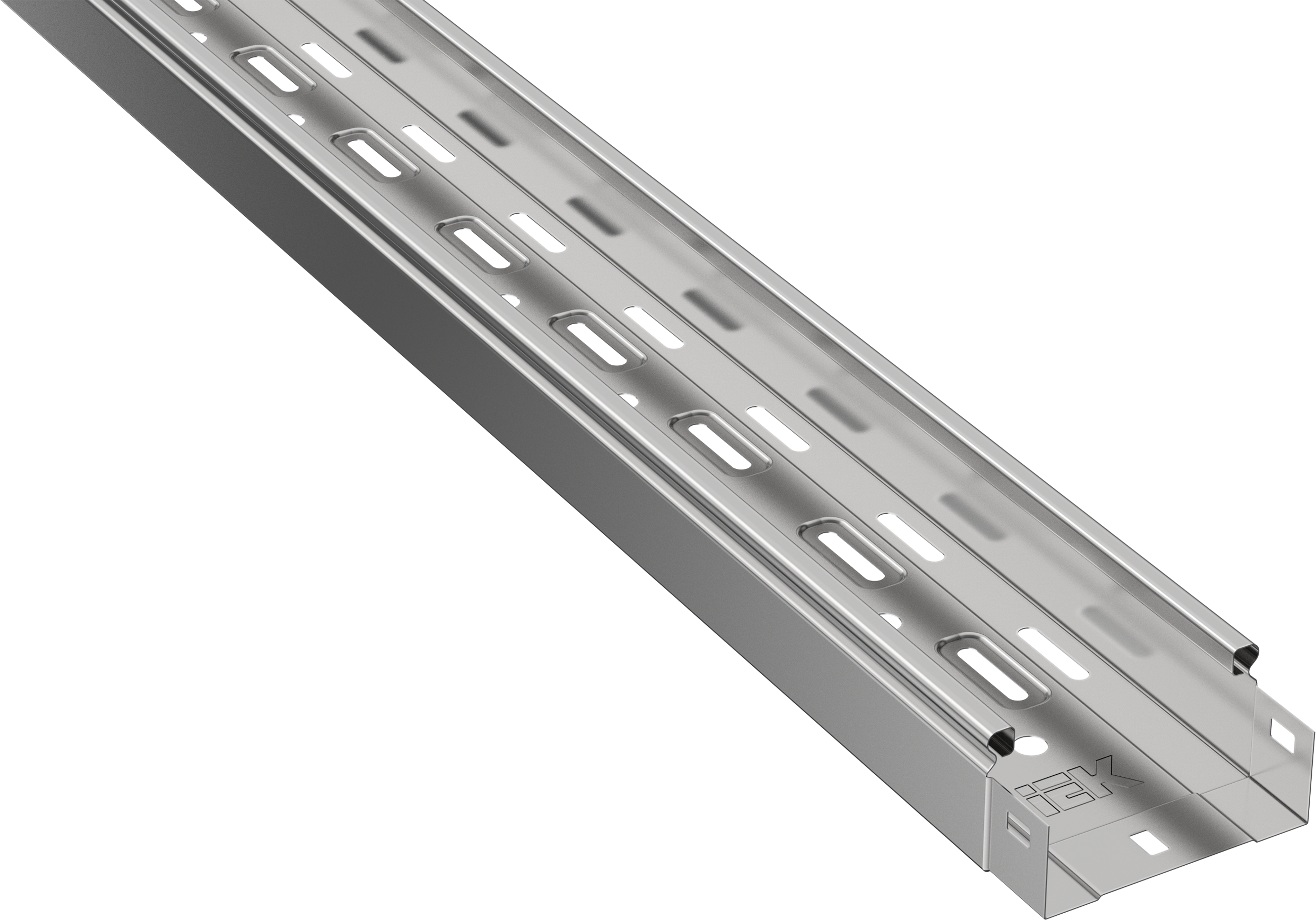 ESCA 3 Лоток перфорированный без боковой перфорации 50х100х3000-0,45 IEK