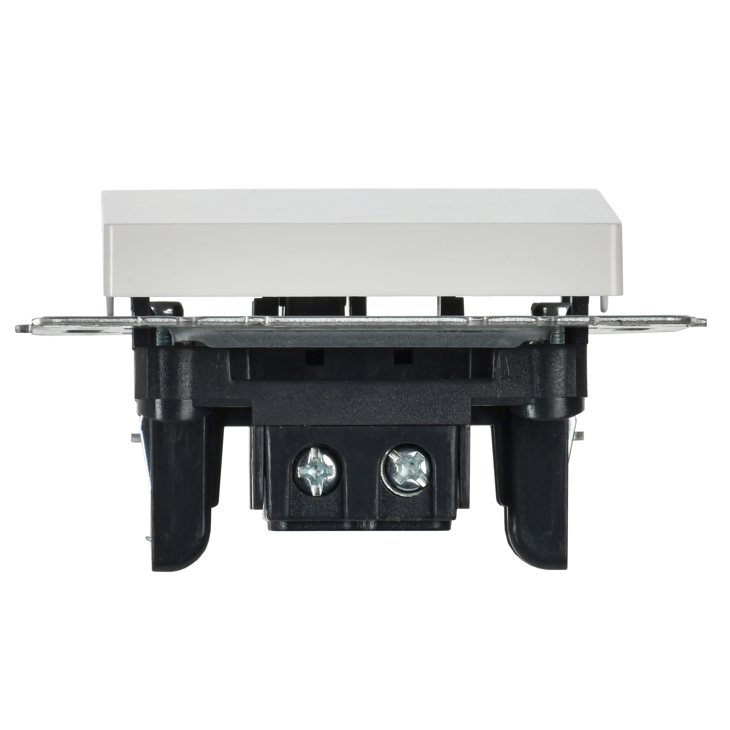 BRITE Выключатель 1-клавишный самовозвратный 10А ВС10-1-4-БрБ белый IEK