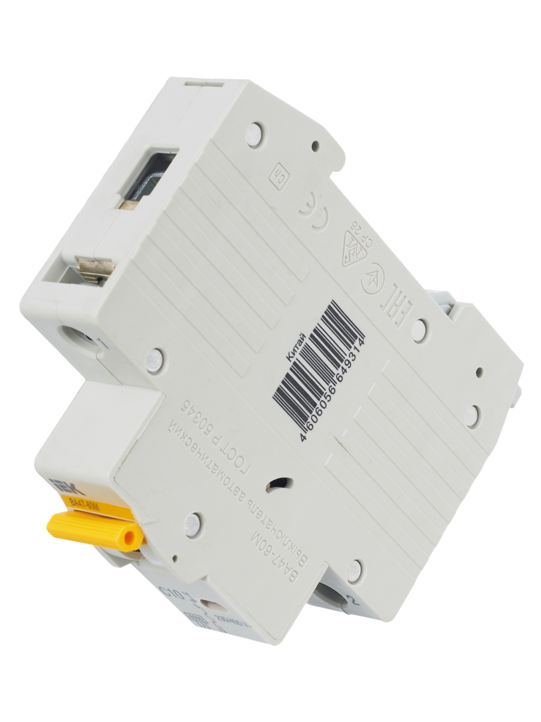 KARAT Автоматический выключатель ВА47-60M 1P C 10А 6кА IEK