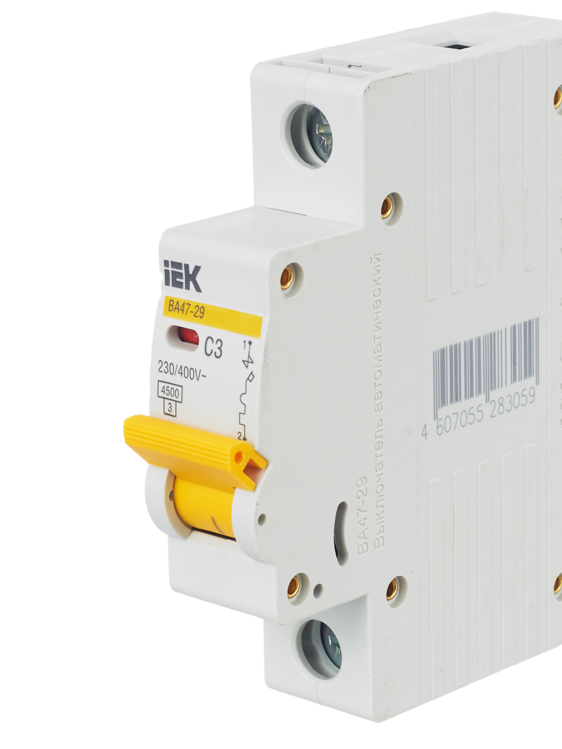 KARAT Автоматический выключатель ВА47-29 1P C 3А 4,5кА IEK