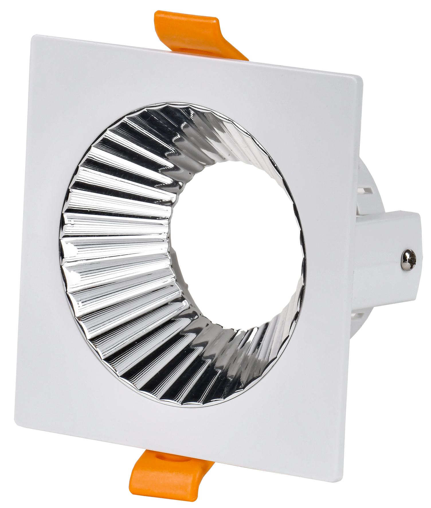 Фактура внутренней отделки с продольными полосами "продлевает" световой эффект