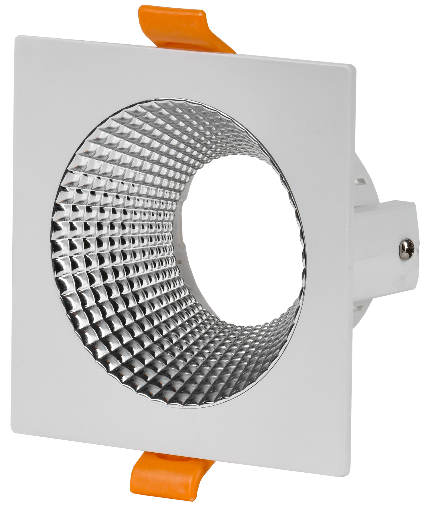 Ребристая фактура отражателя создаёт 3D эффект