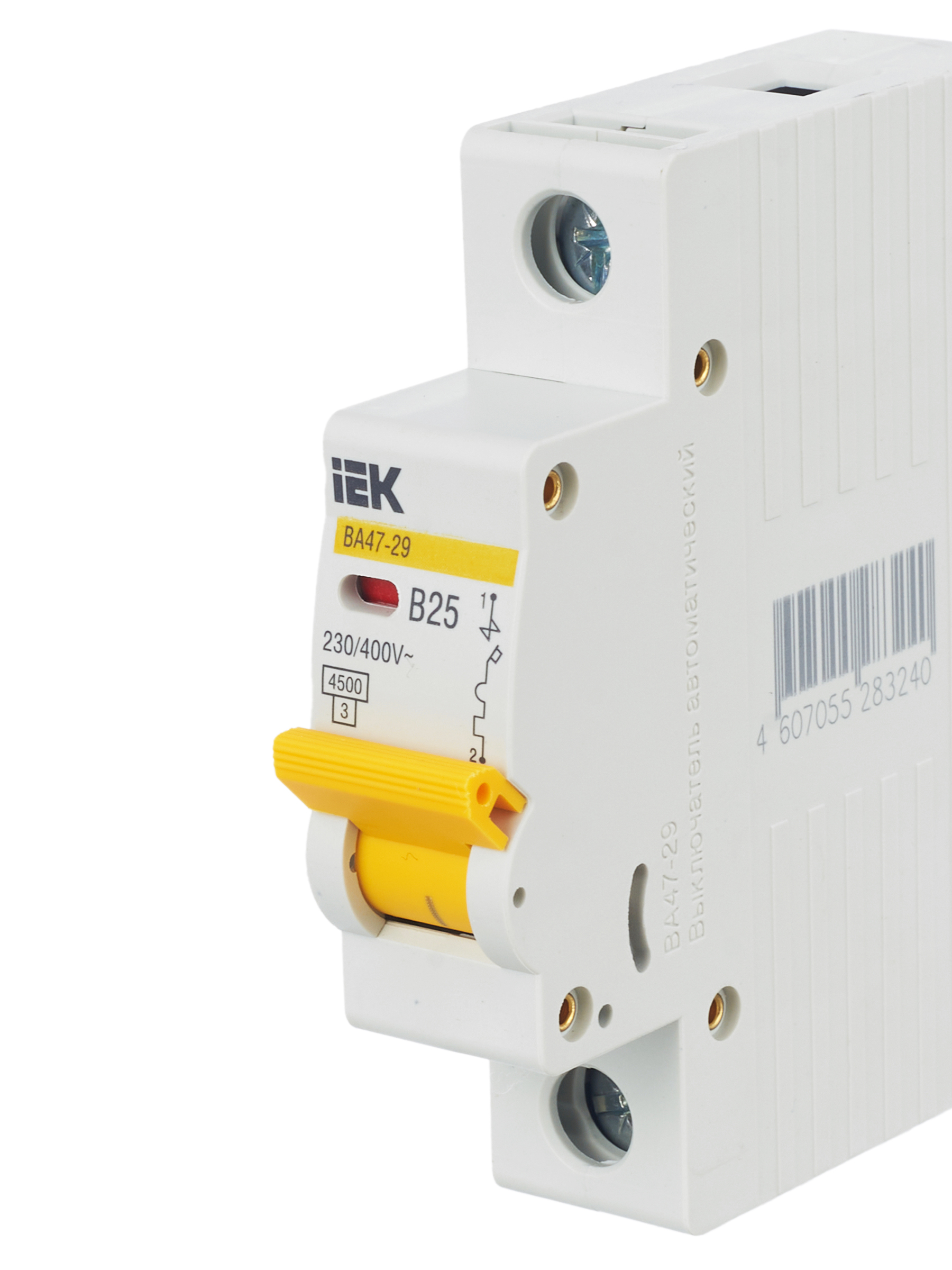 KARAT Автоматический выключатель ВА47-29 1P B 25А 4,5кА IEK