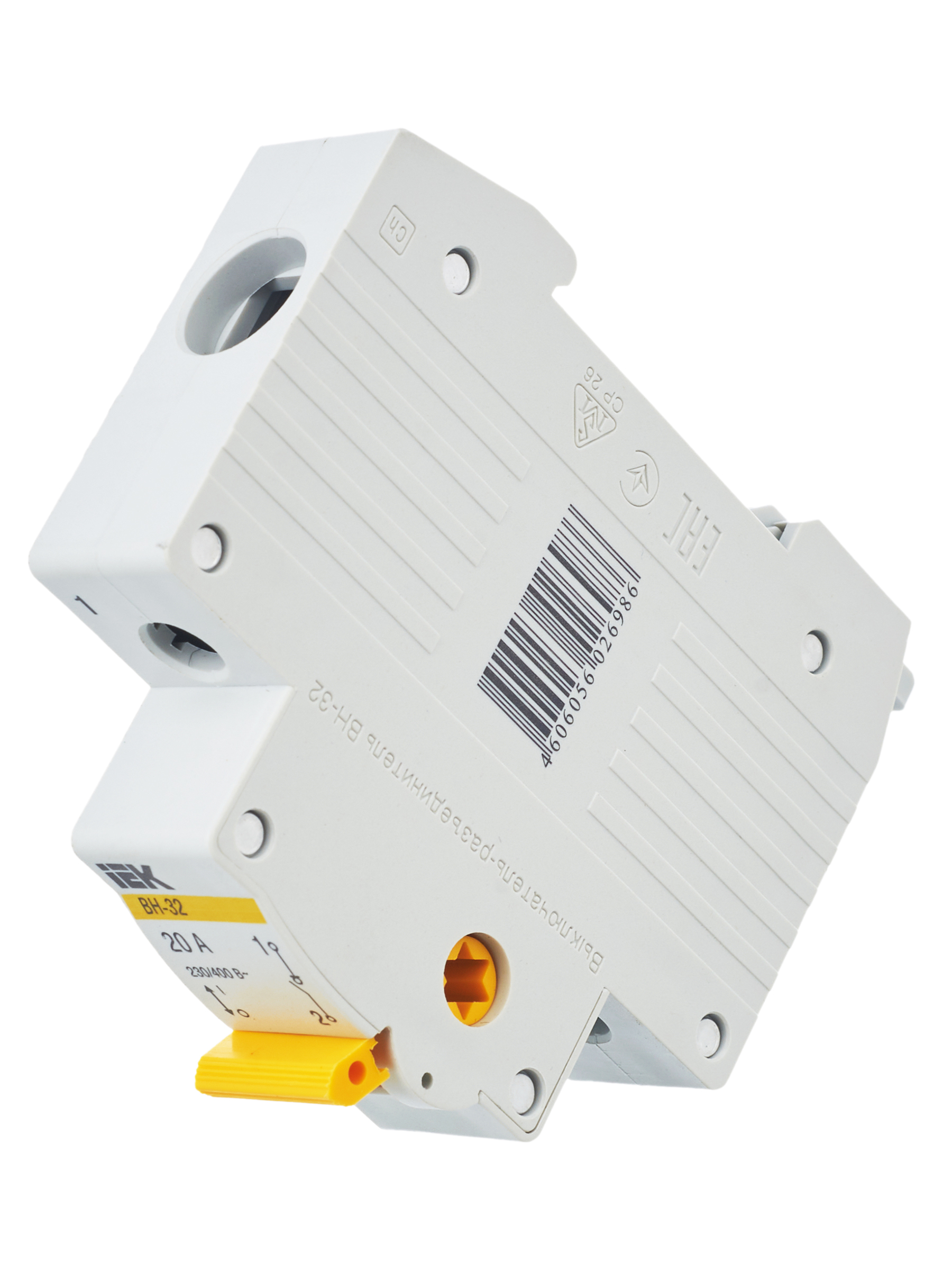 KARAT Выключатель нагрузки (мини-рубильник) ВН-32 1P 20А IEK