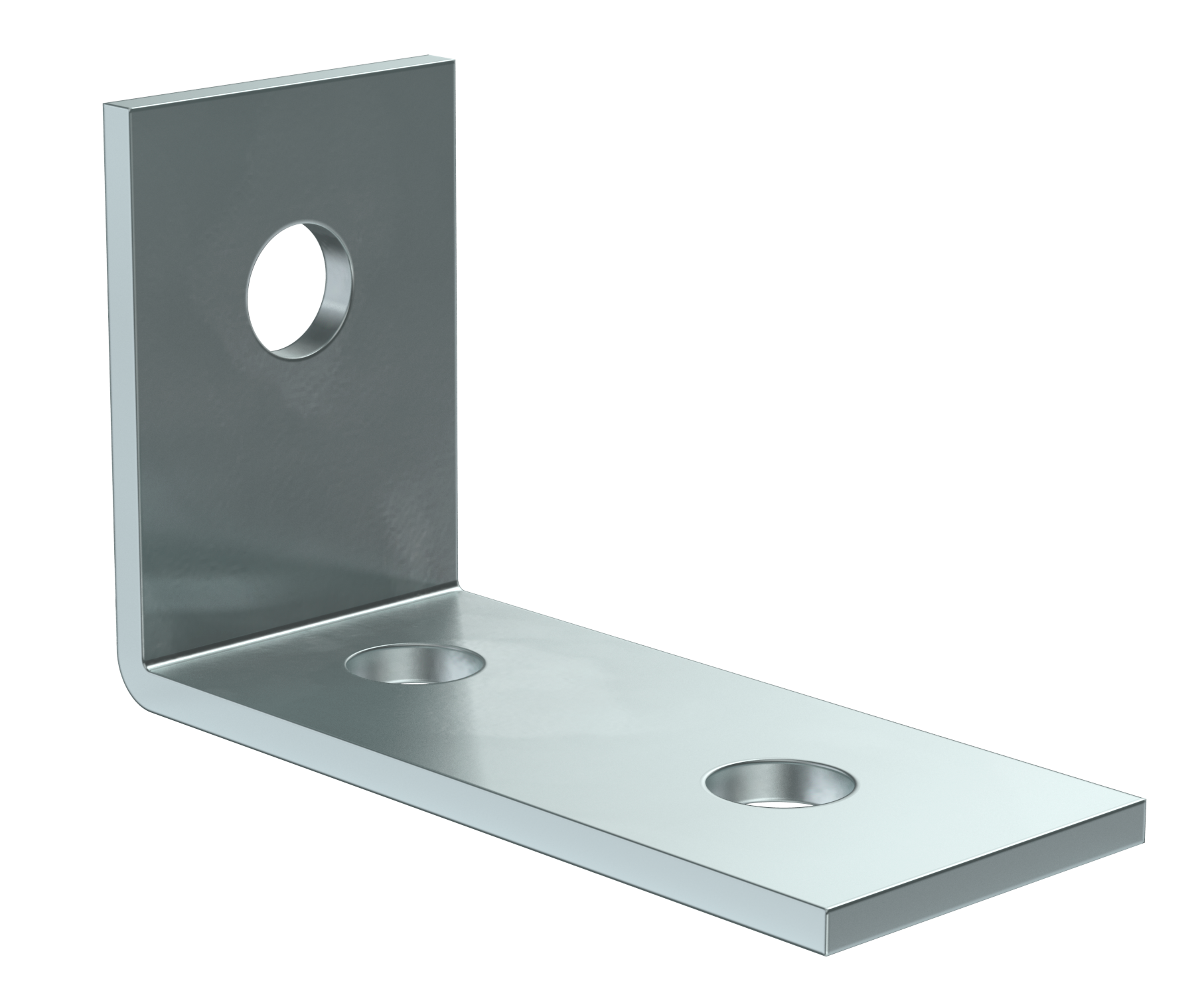 Уголок крепежный одинарный удлиненный для STRUT-профиля EZ IEK