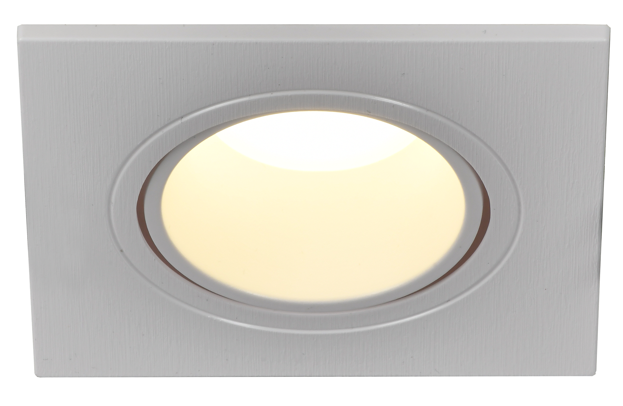 Светильник 4101 встраиваемый под лампу MR16 квадрат пластиковый белый IEK