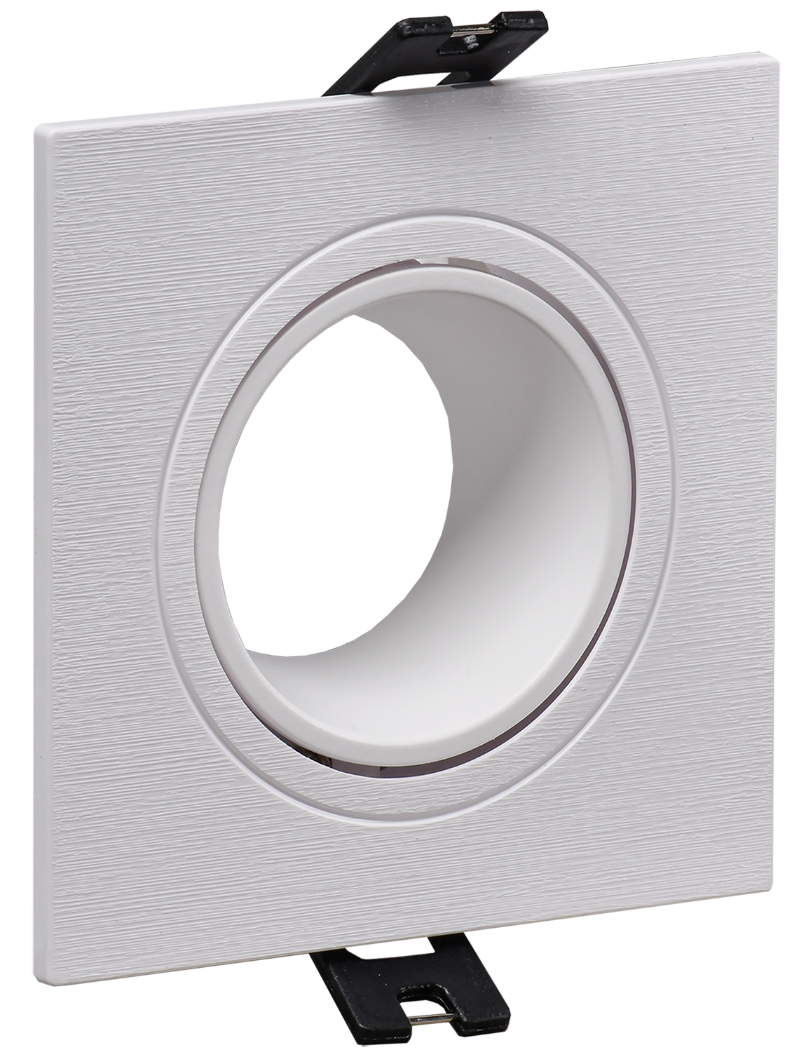 Светильник 4101 встраиваемый под лампу MR16 квадрат пластиковый белый IEK