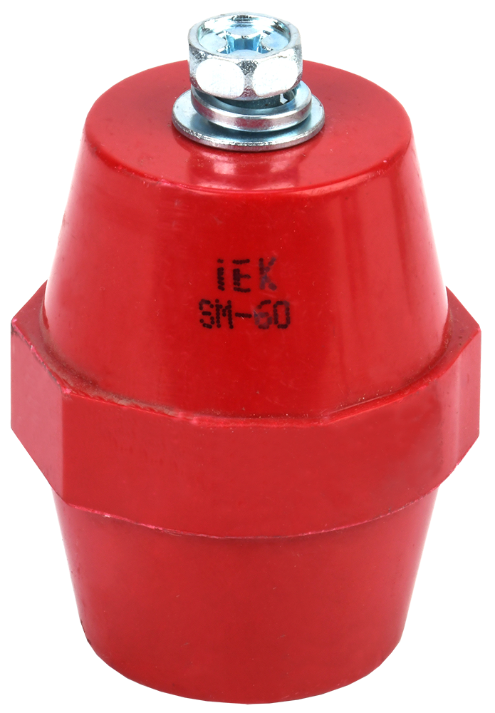 Изолятор SM60 (М8) силовой с болтом IEK