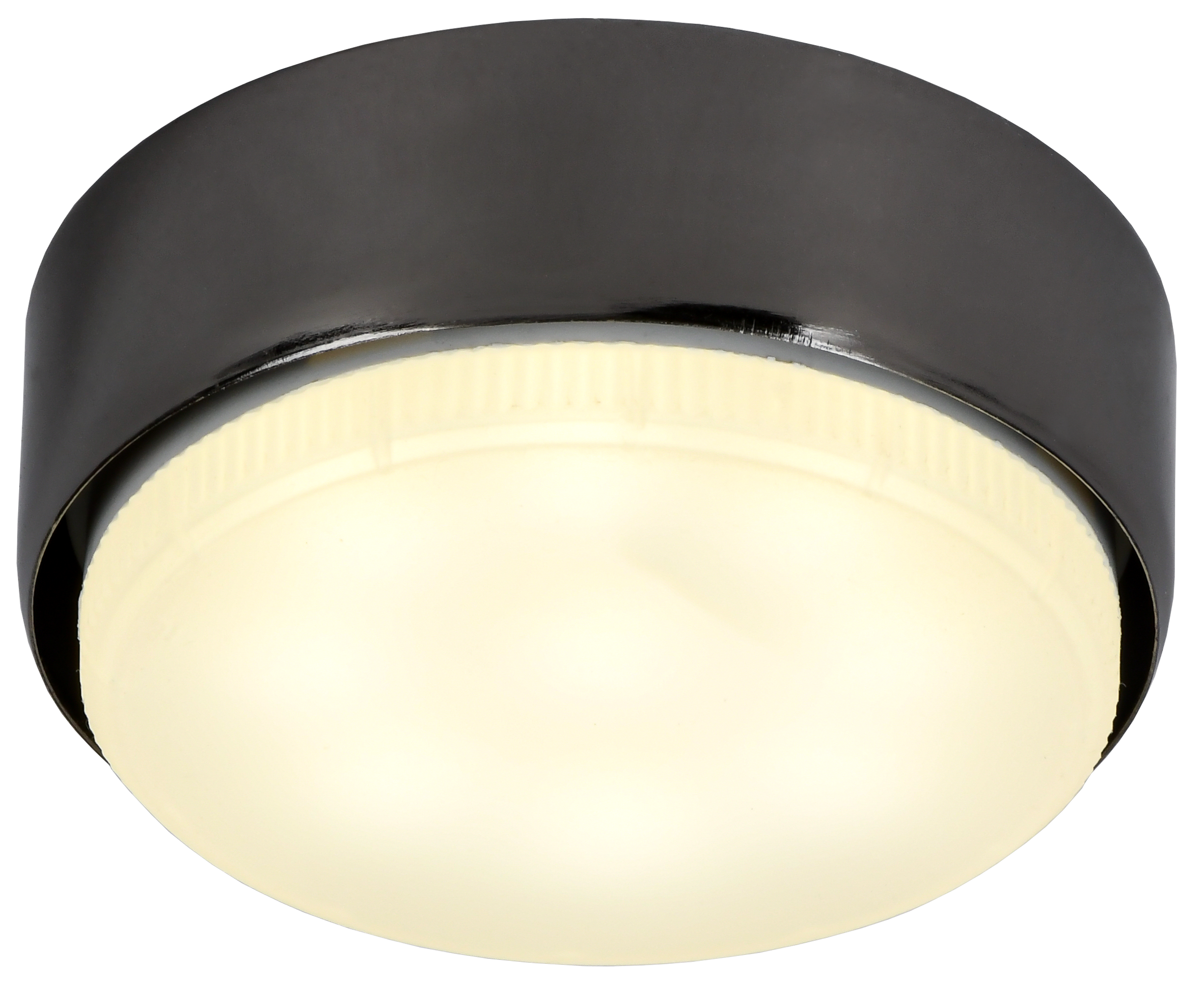 Светильник 4113 накладной под лампу GX53 черный IEK