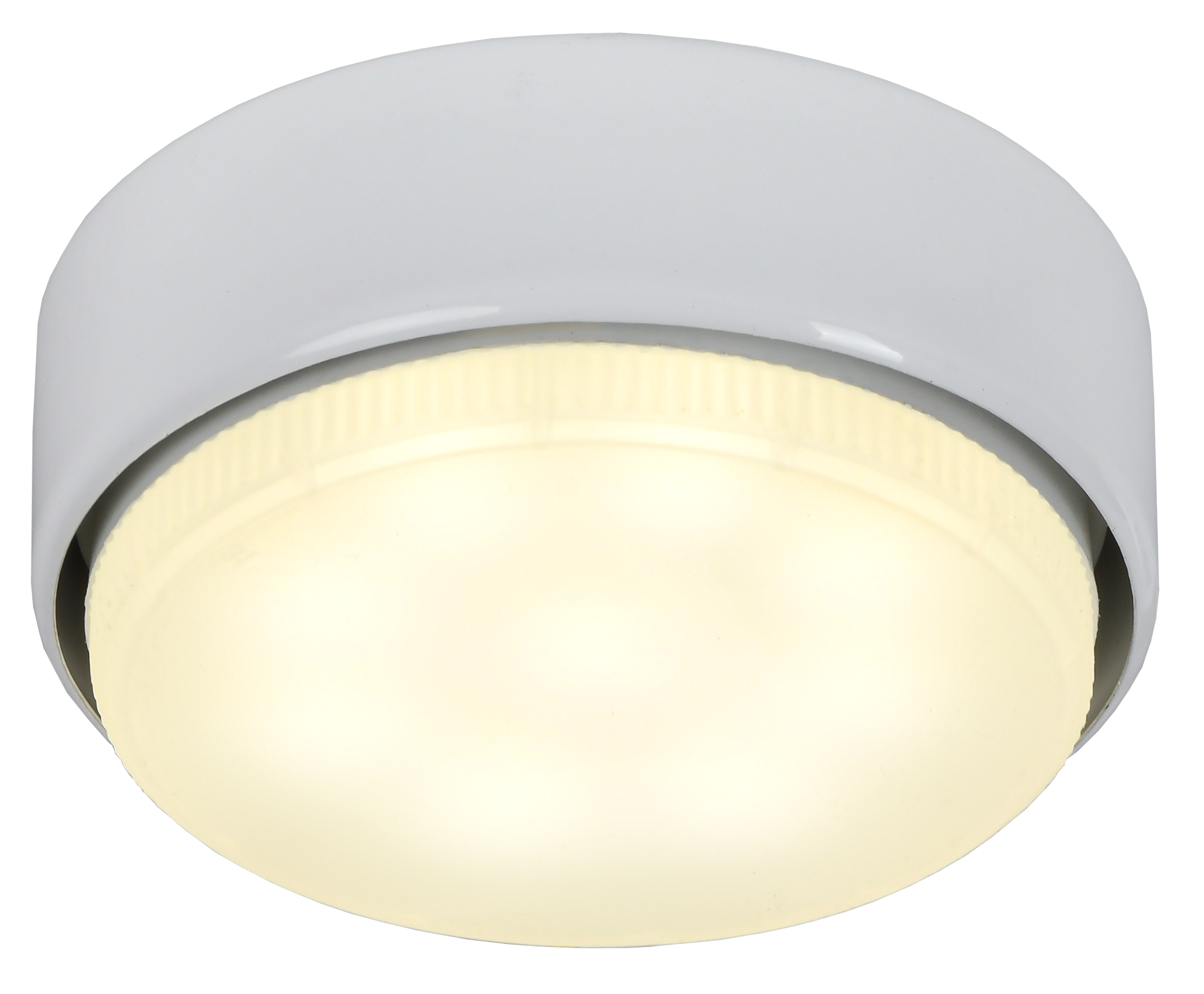 Светильник 4113 накладной под лампу GX53 белый IEK